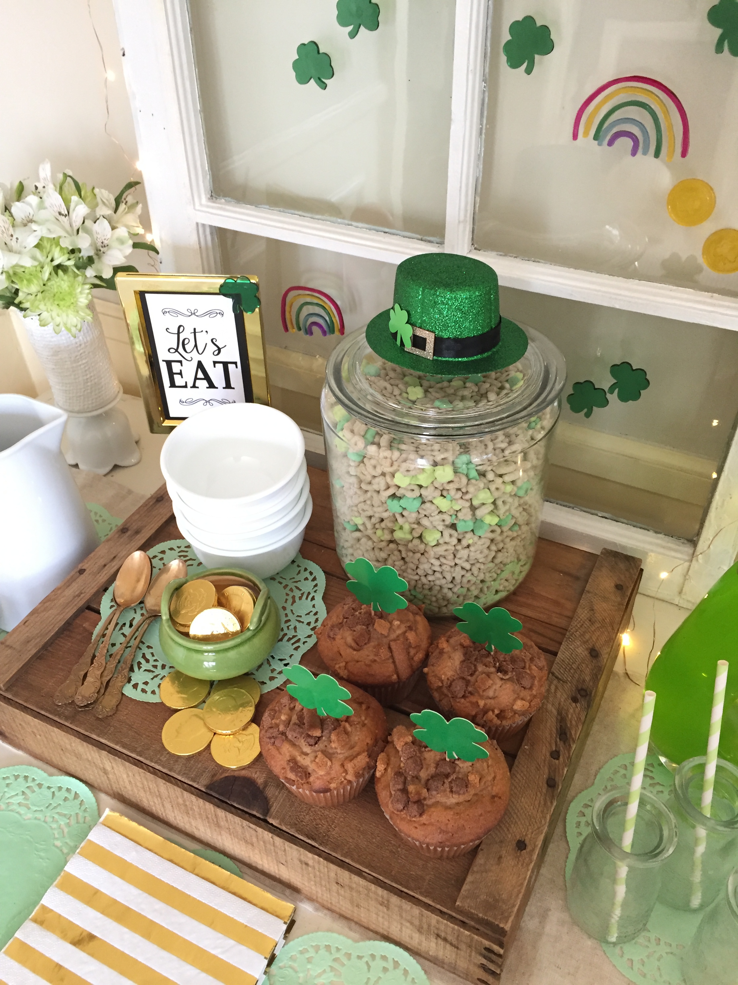 holiday breakfast table