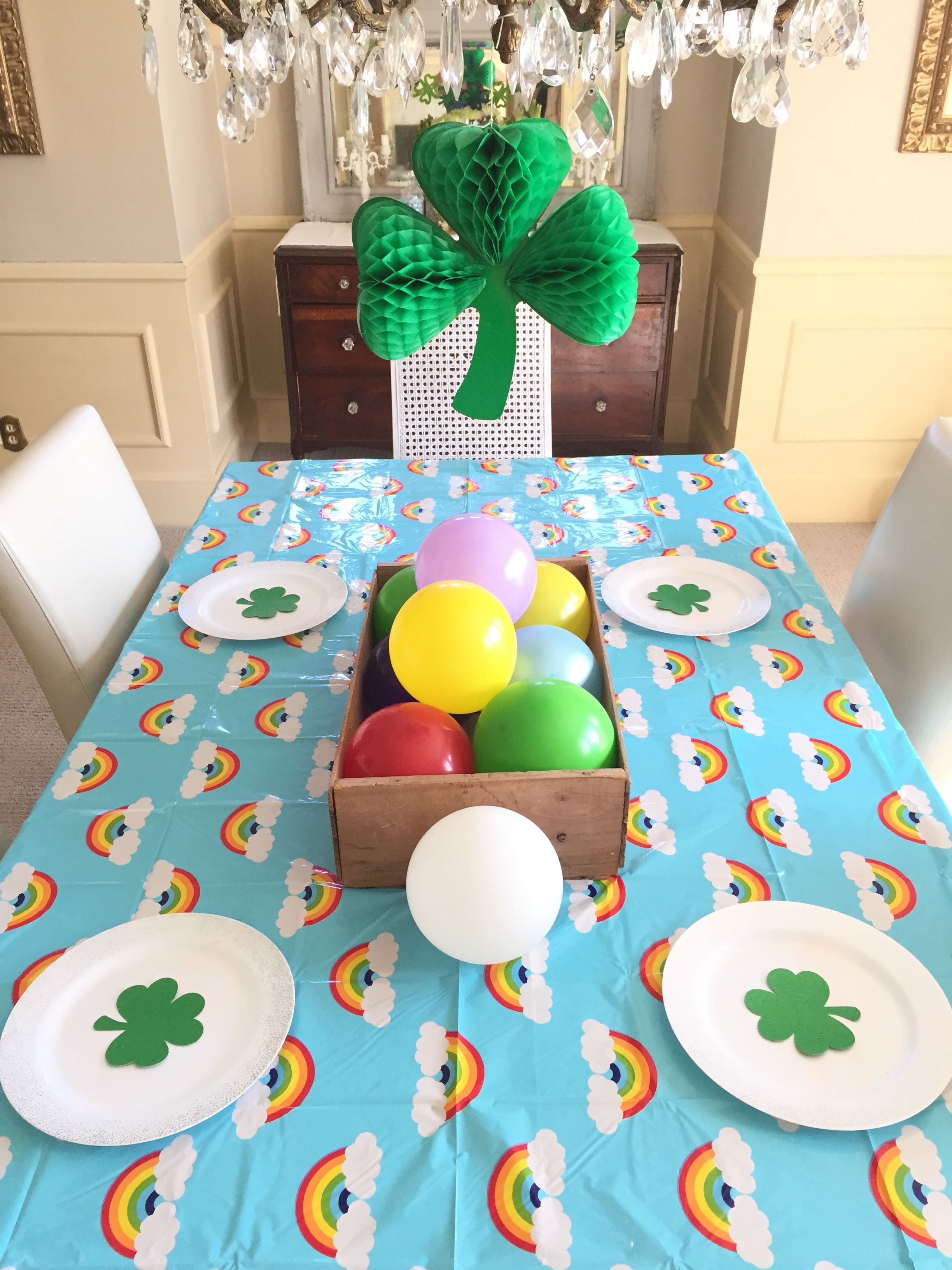 St. Paddy's Day table