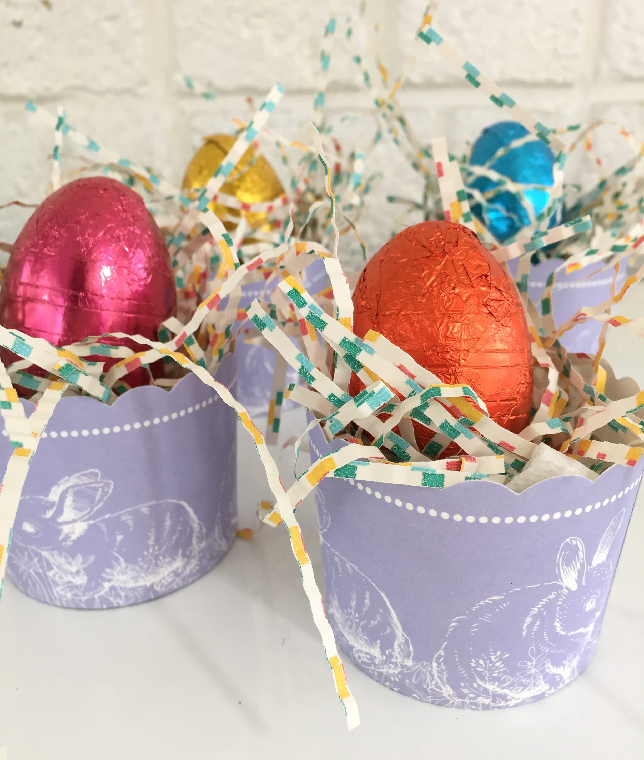 Easter treat cups