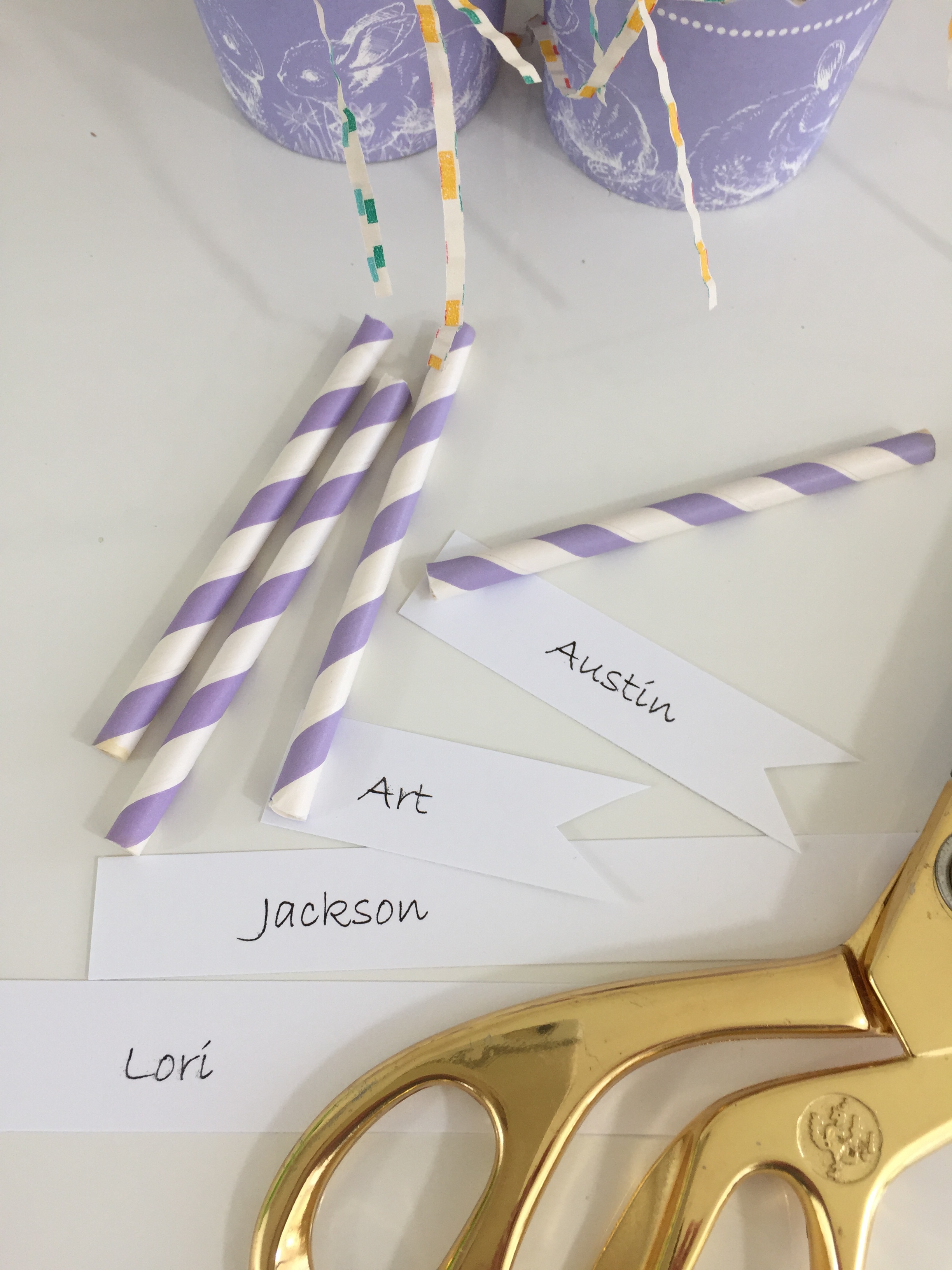 DIY place cards