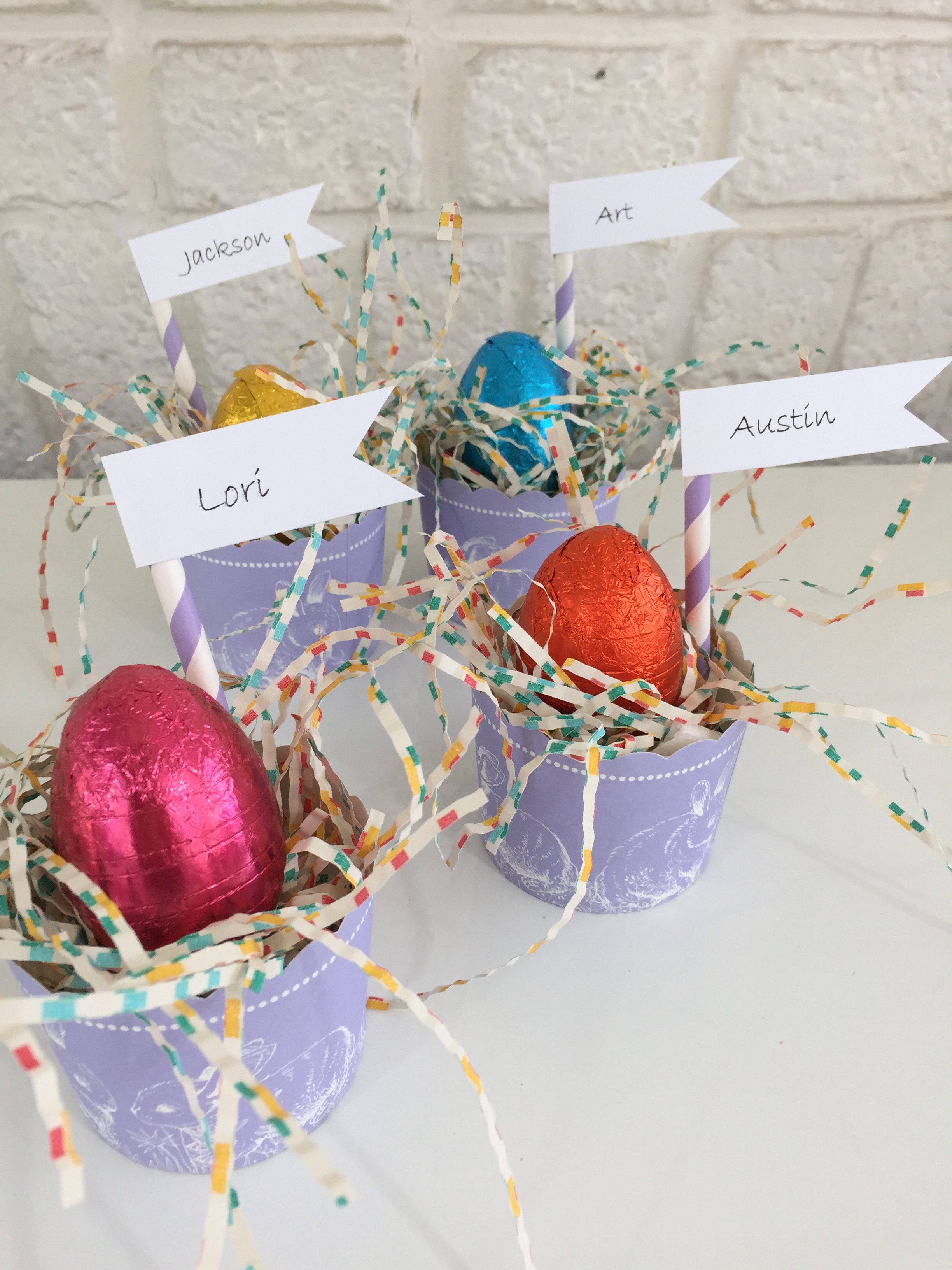 Easter place cards