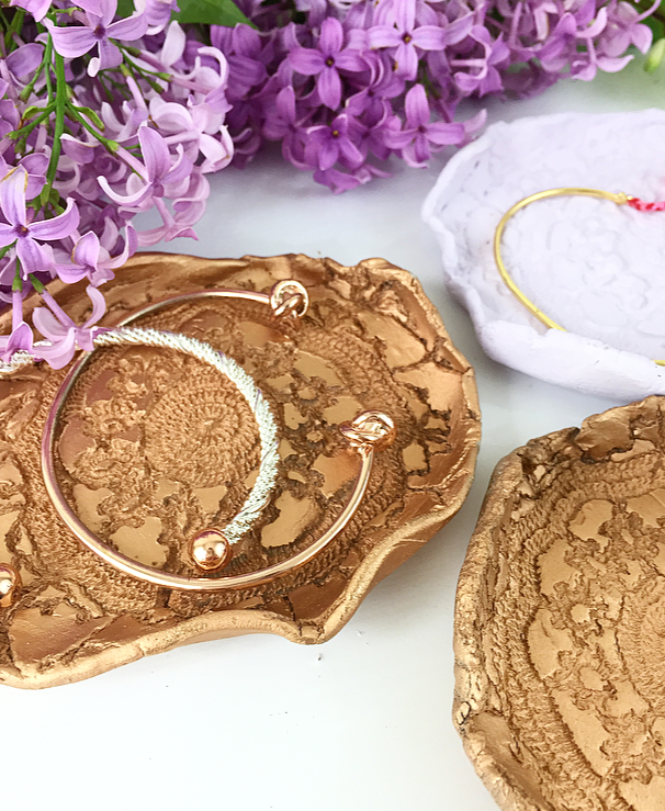 DIY jewelry dishes