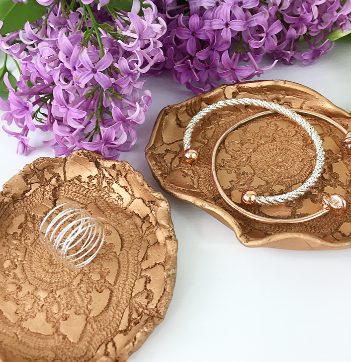 DIY jewelry dishes