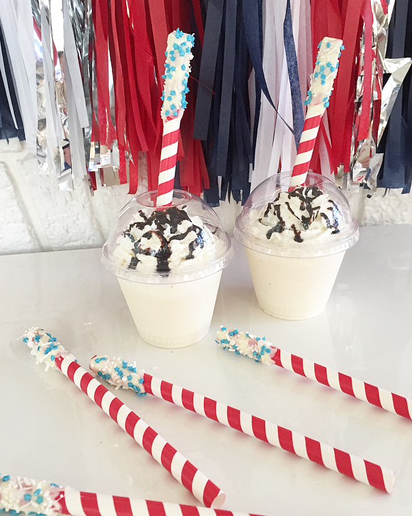 patriotic milkshakes