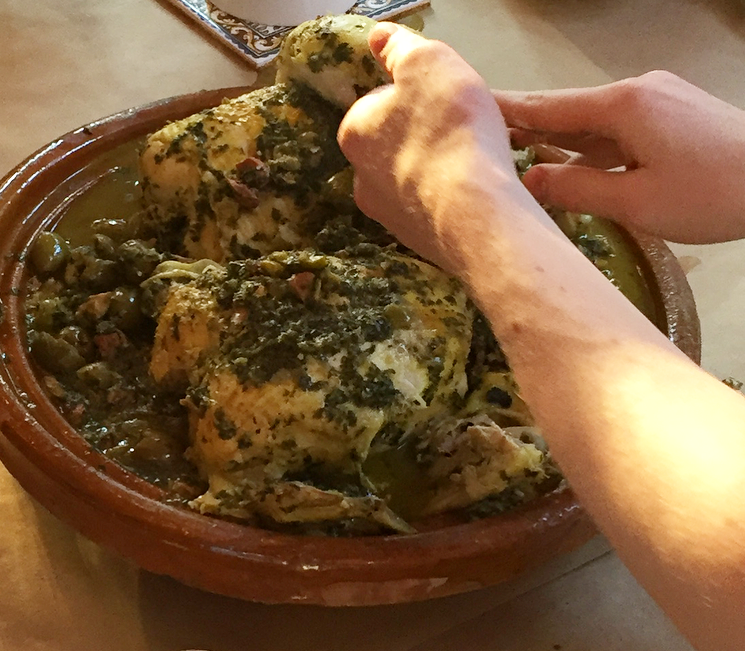 Moroccan chicken