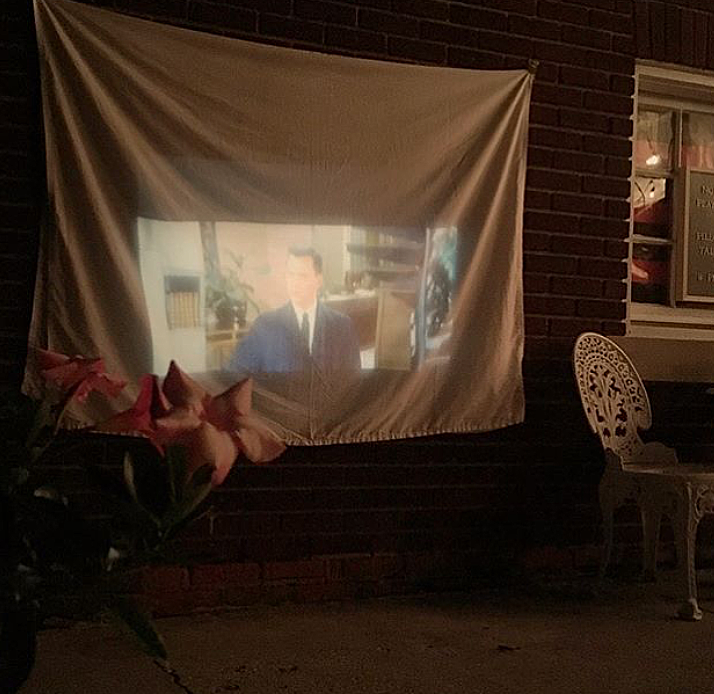 outdoor movie night