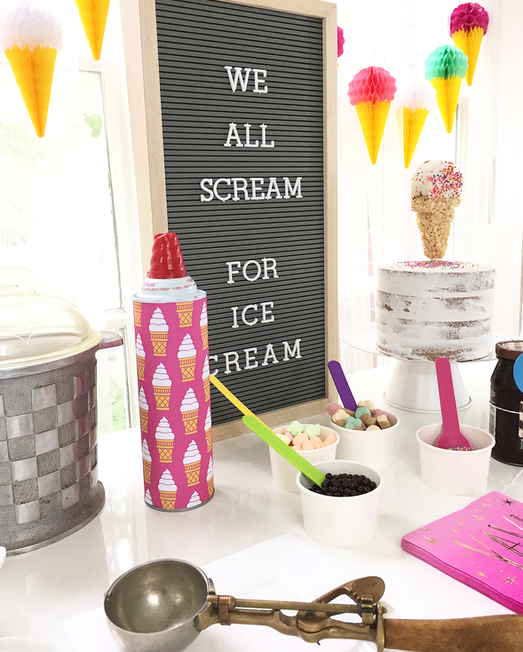 ice cream bar