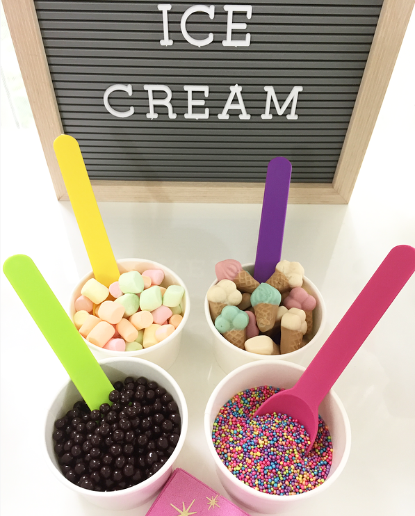 ice cream toppings