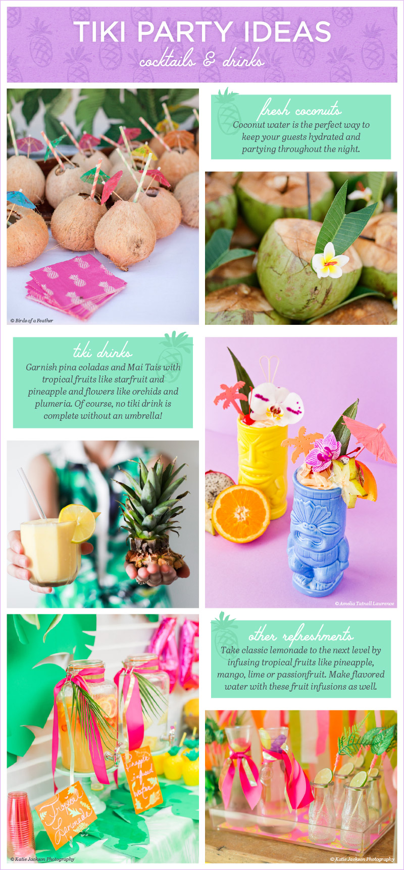 tiki party drink ideas