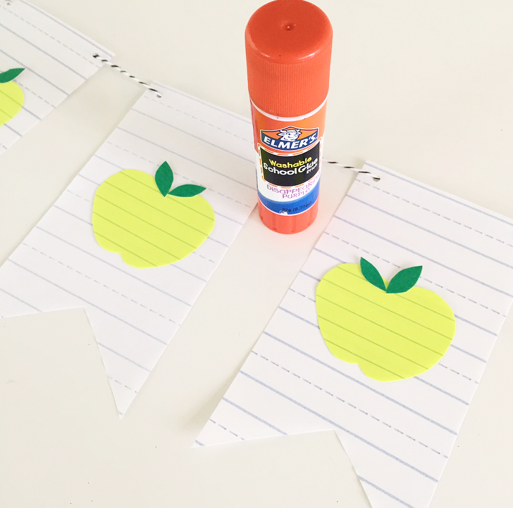 back to school DIY banner