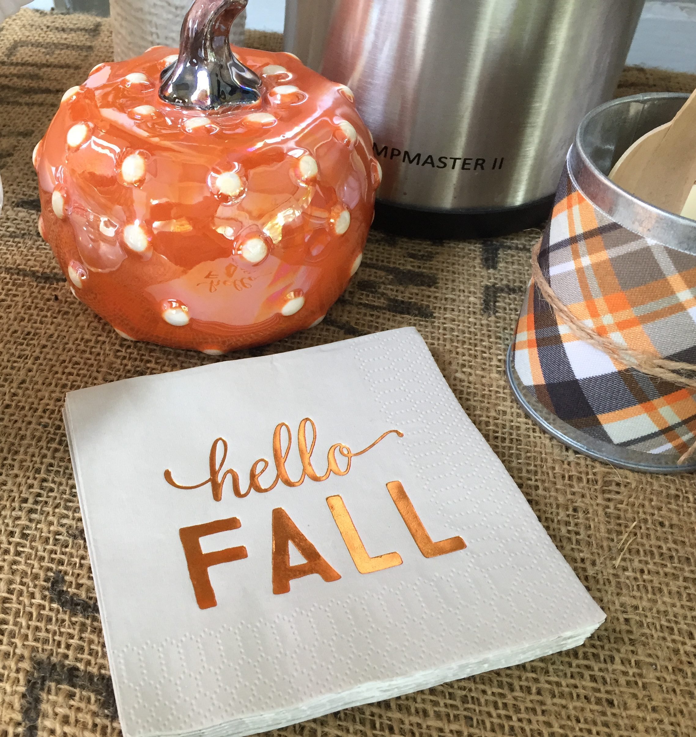 fall treat table