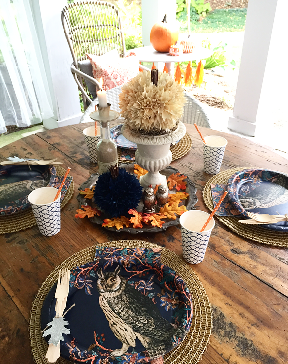 fall party table