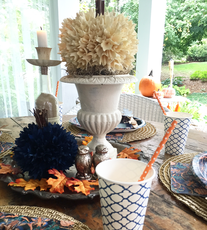 fall party table