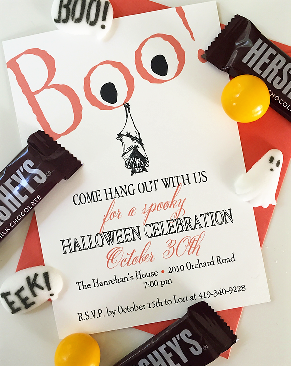 Halloween invites