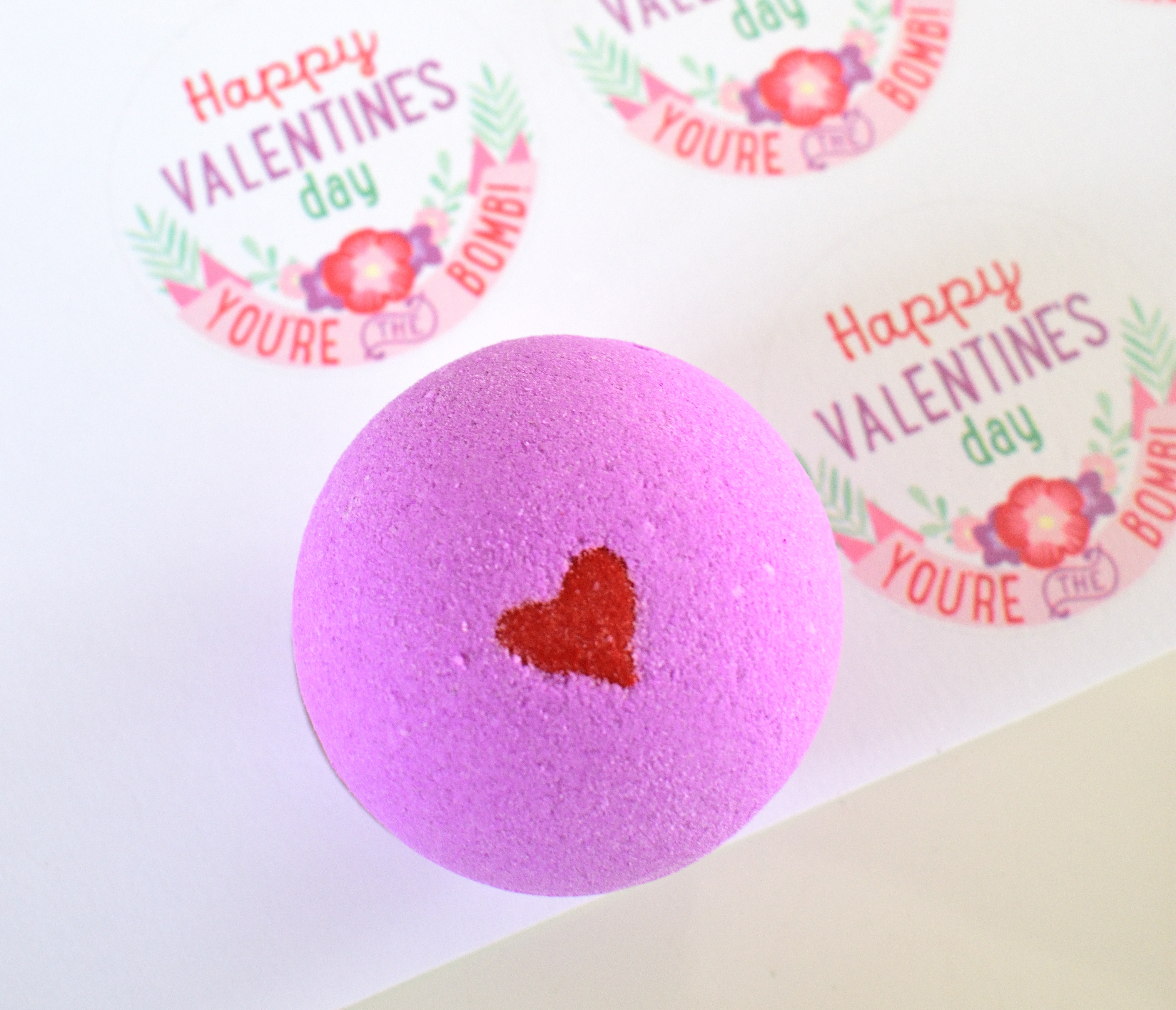 galentine celebration bath bomb gift