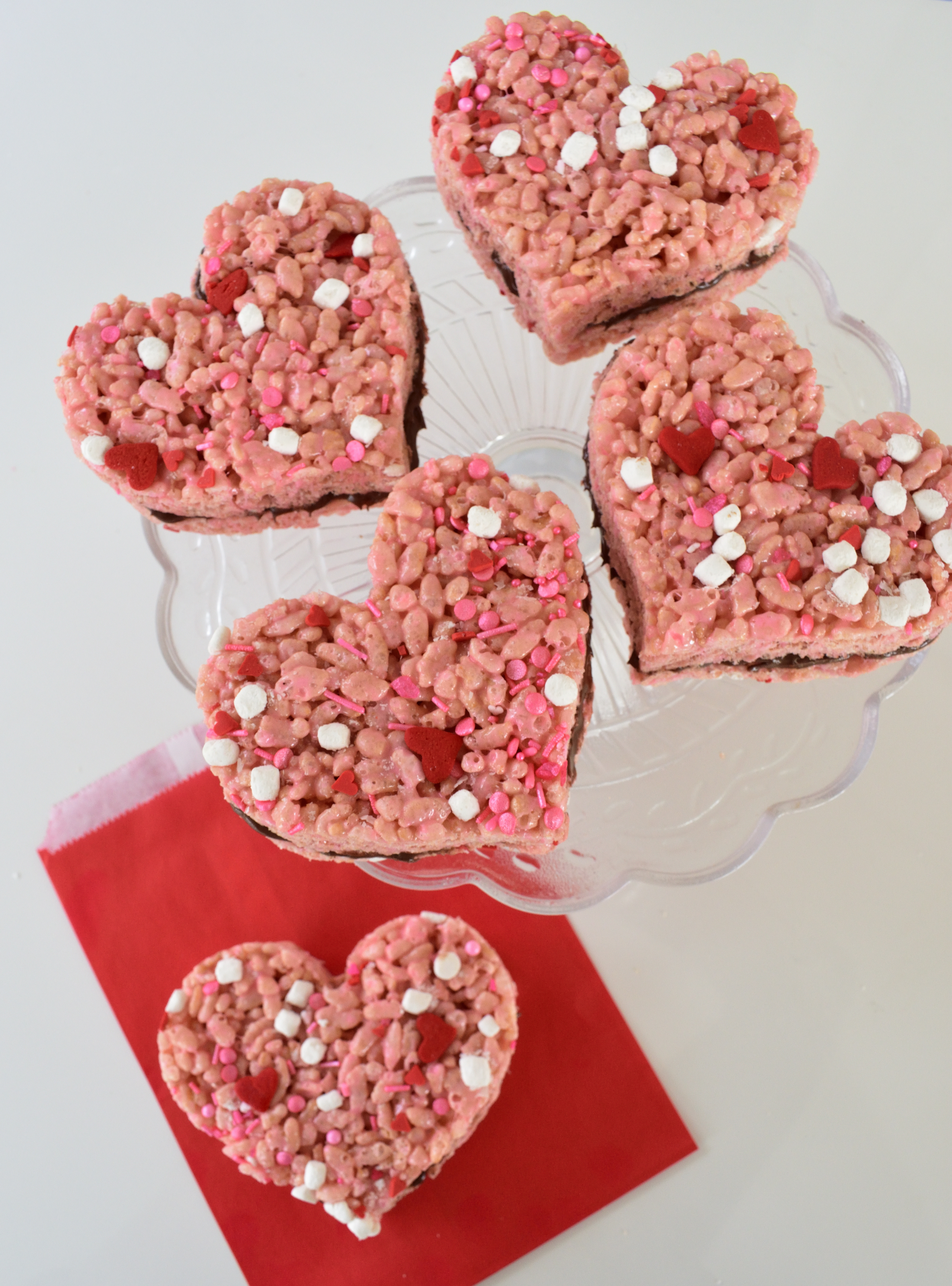 krispie treats valentine snack