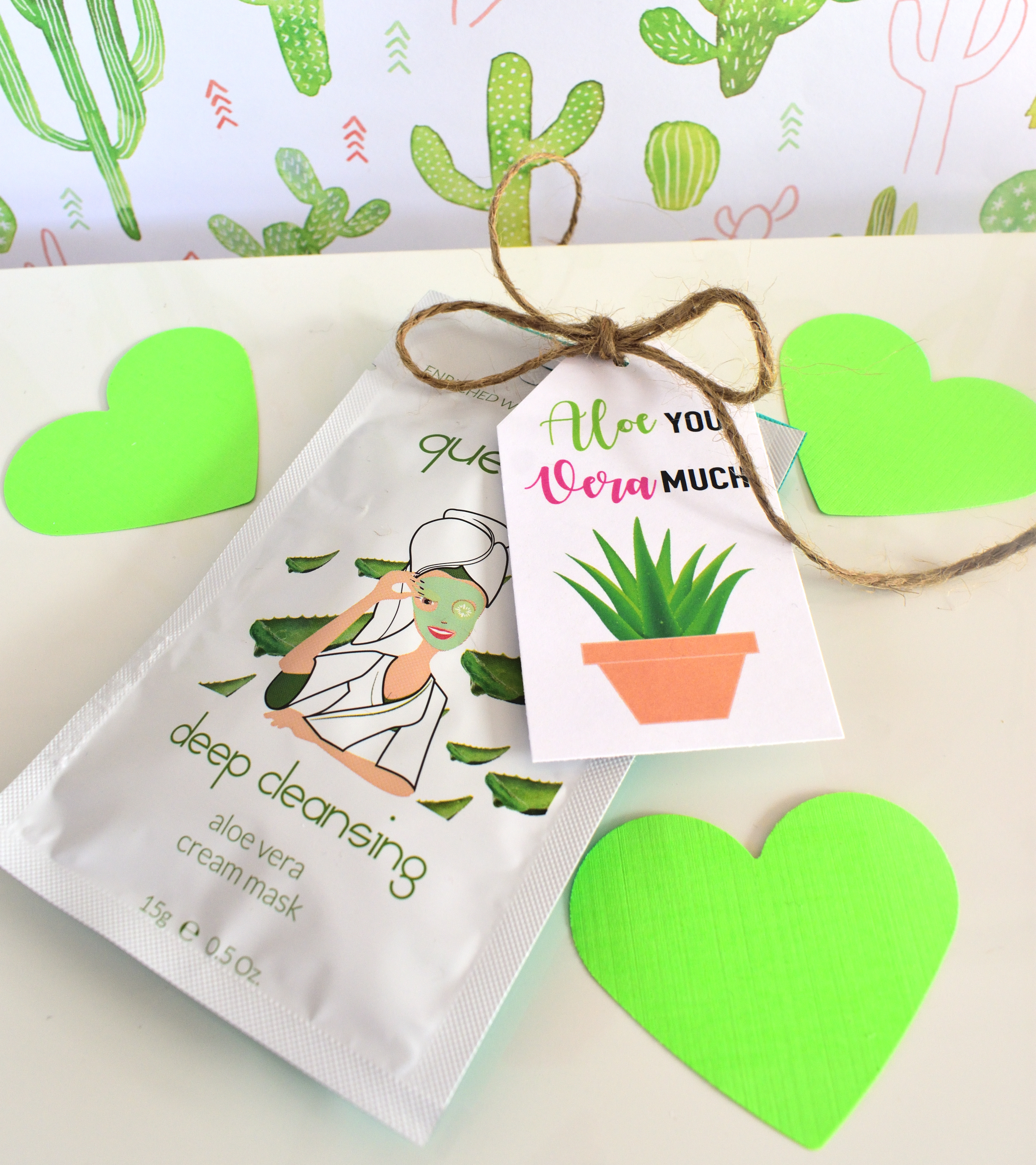 valentine gift ideas aloe mask