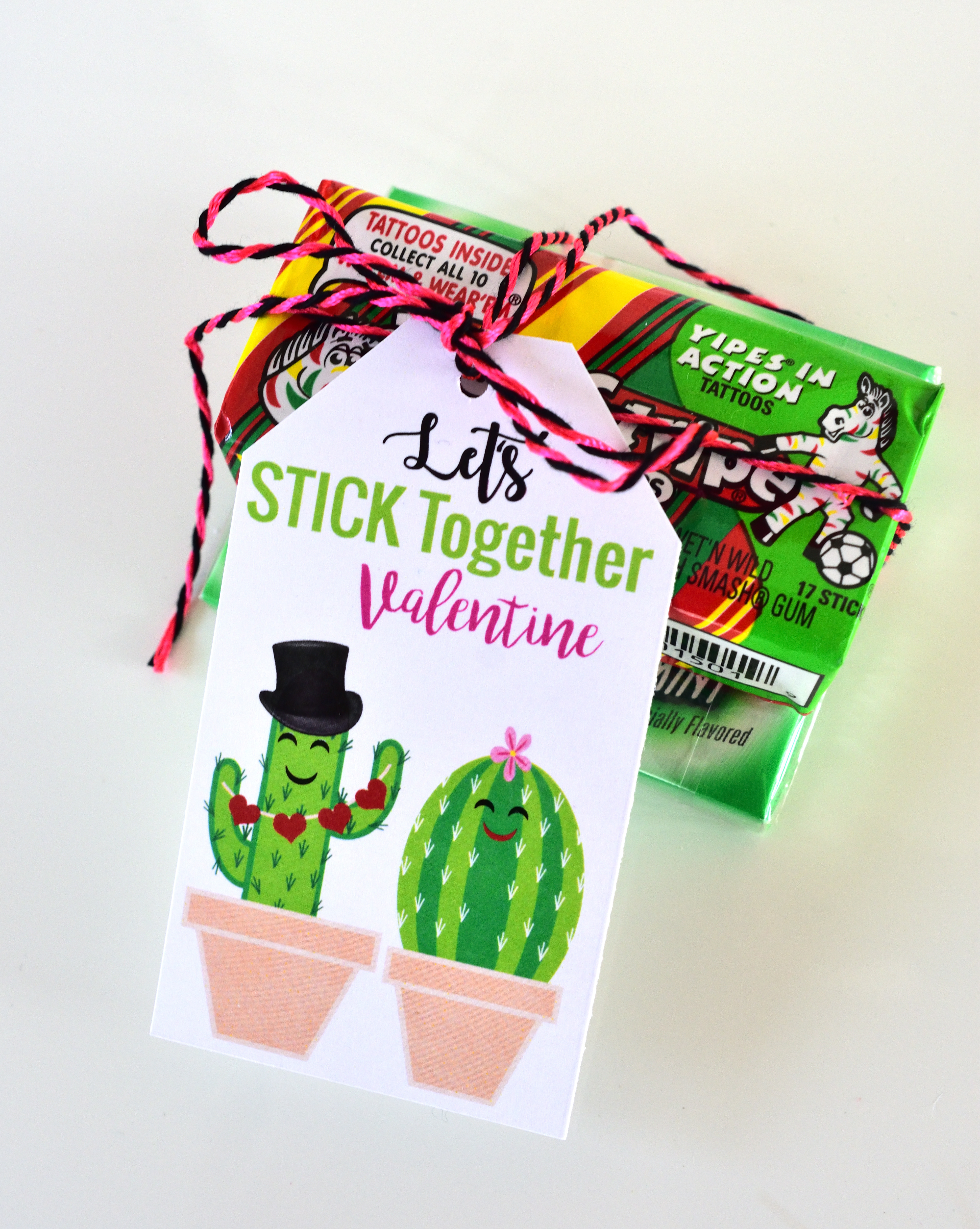 valentine gift ideas chewing gum