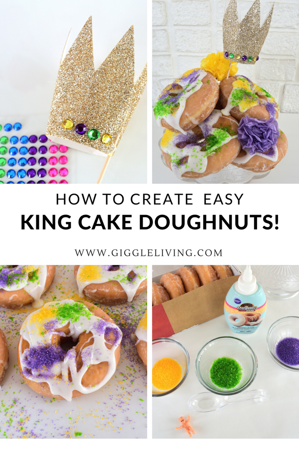 king cake doughnuts