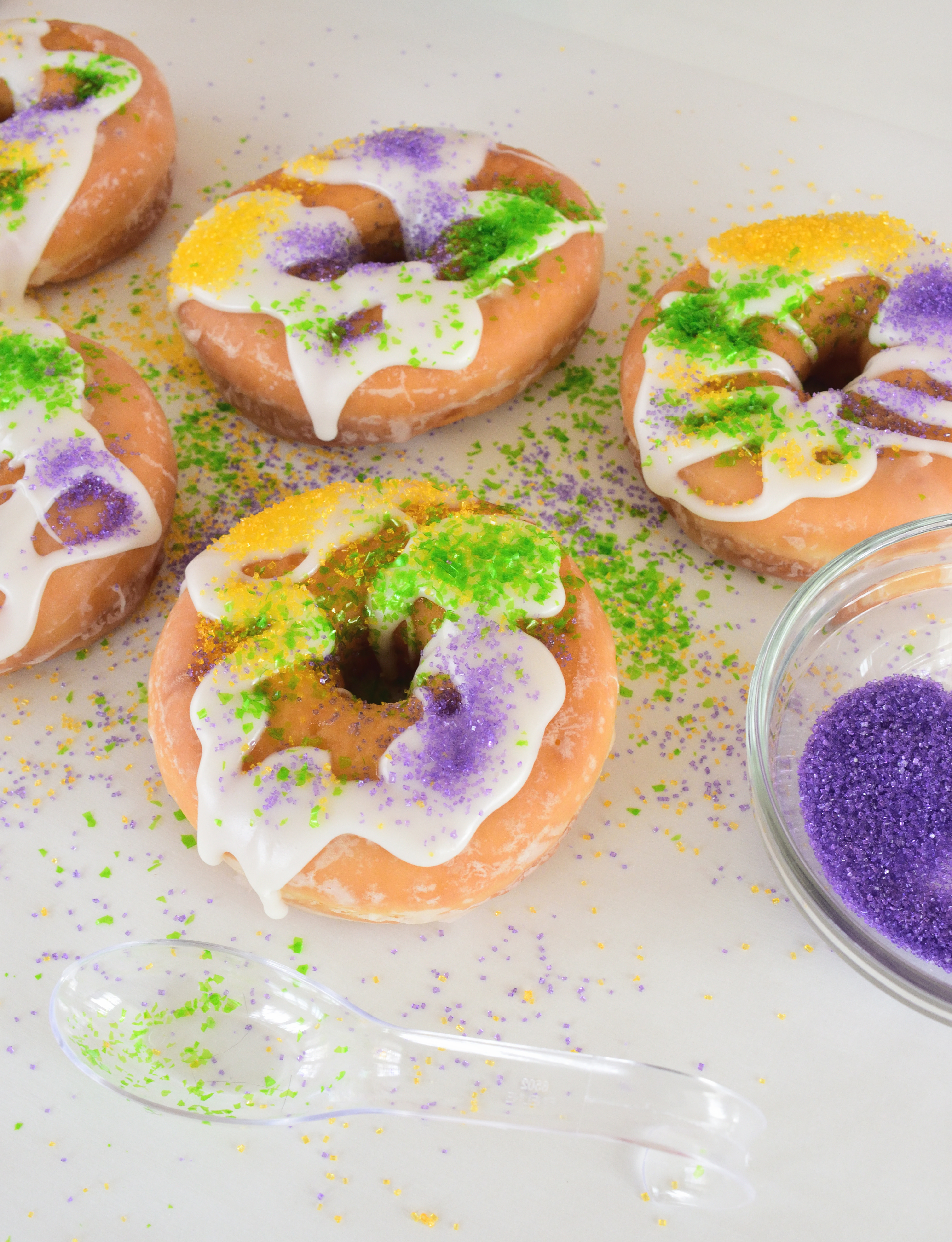 king cake doughnuts