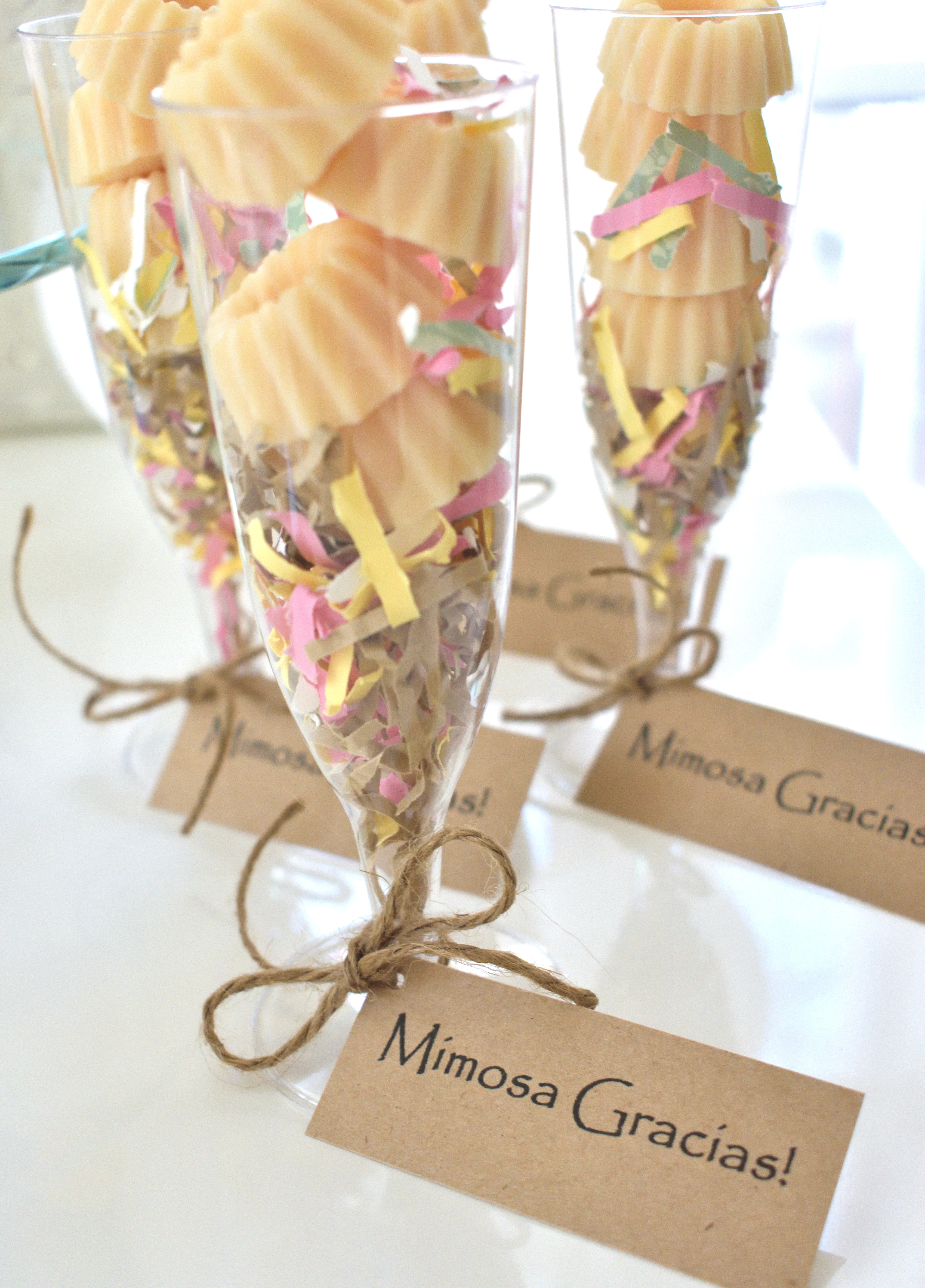 mimosa bar favors