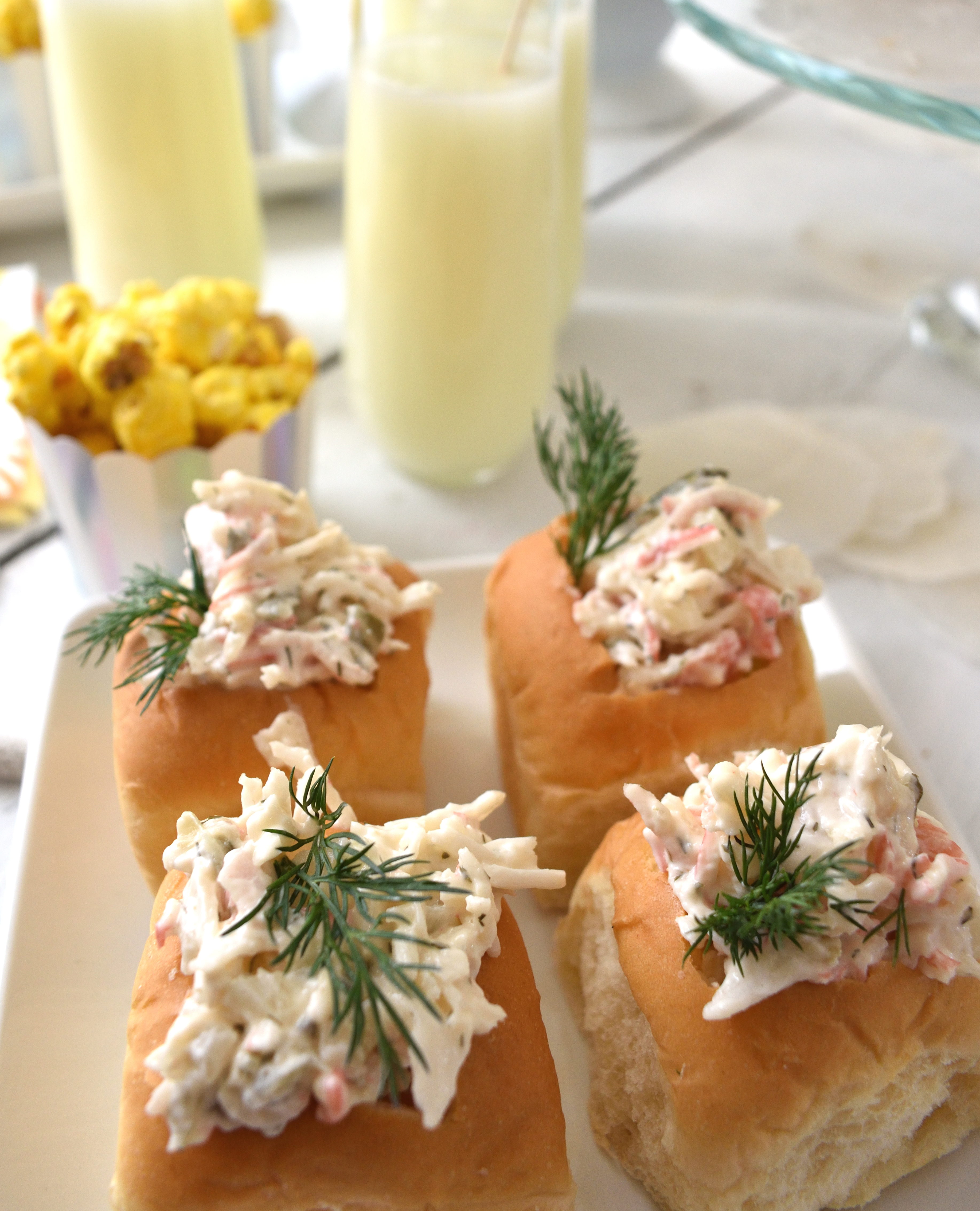 under the sea party sandwiches