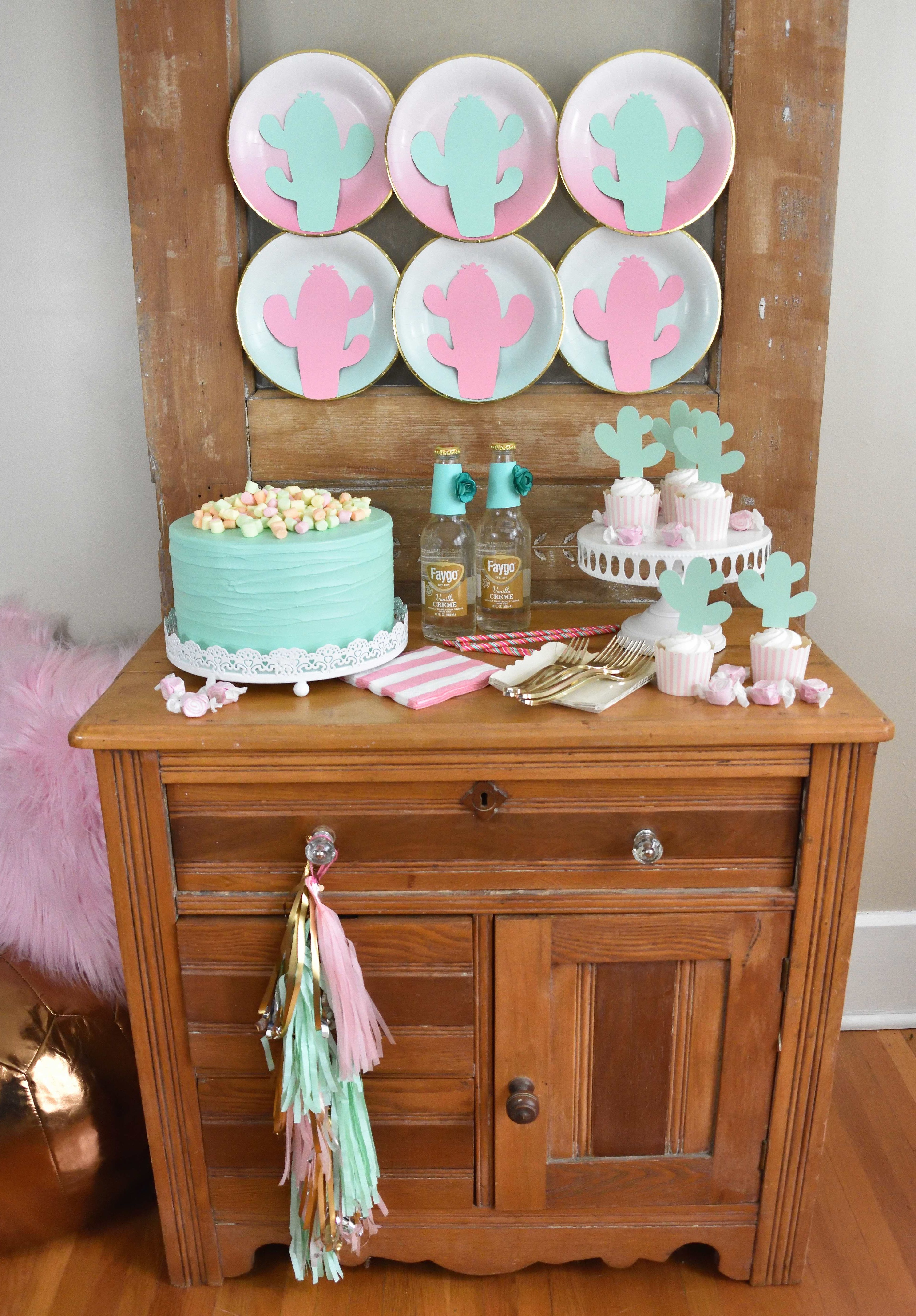 Cinco De Mayo party decorations/snack table