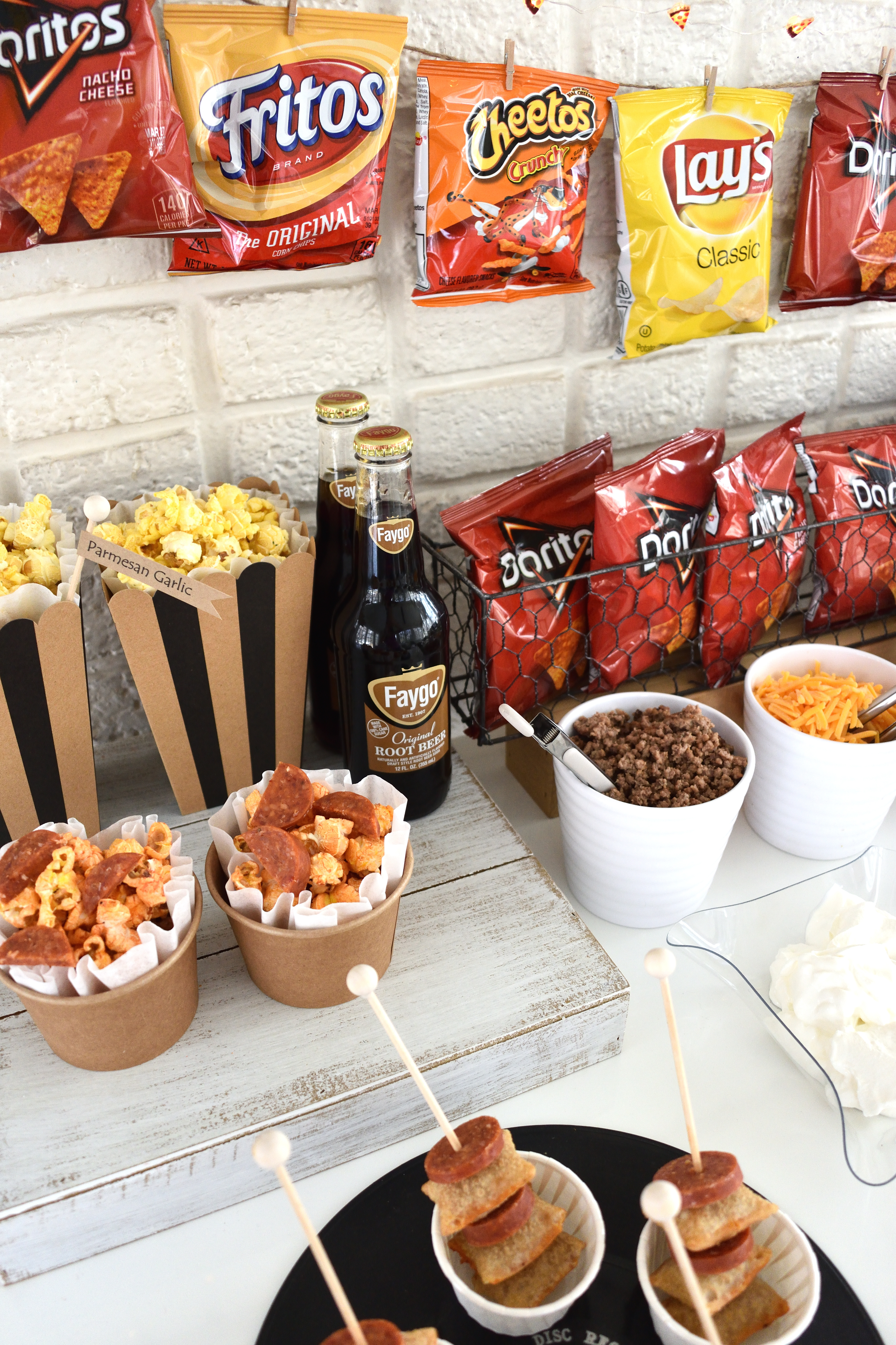 walking taco bar ideas