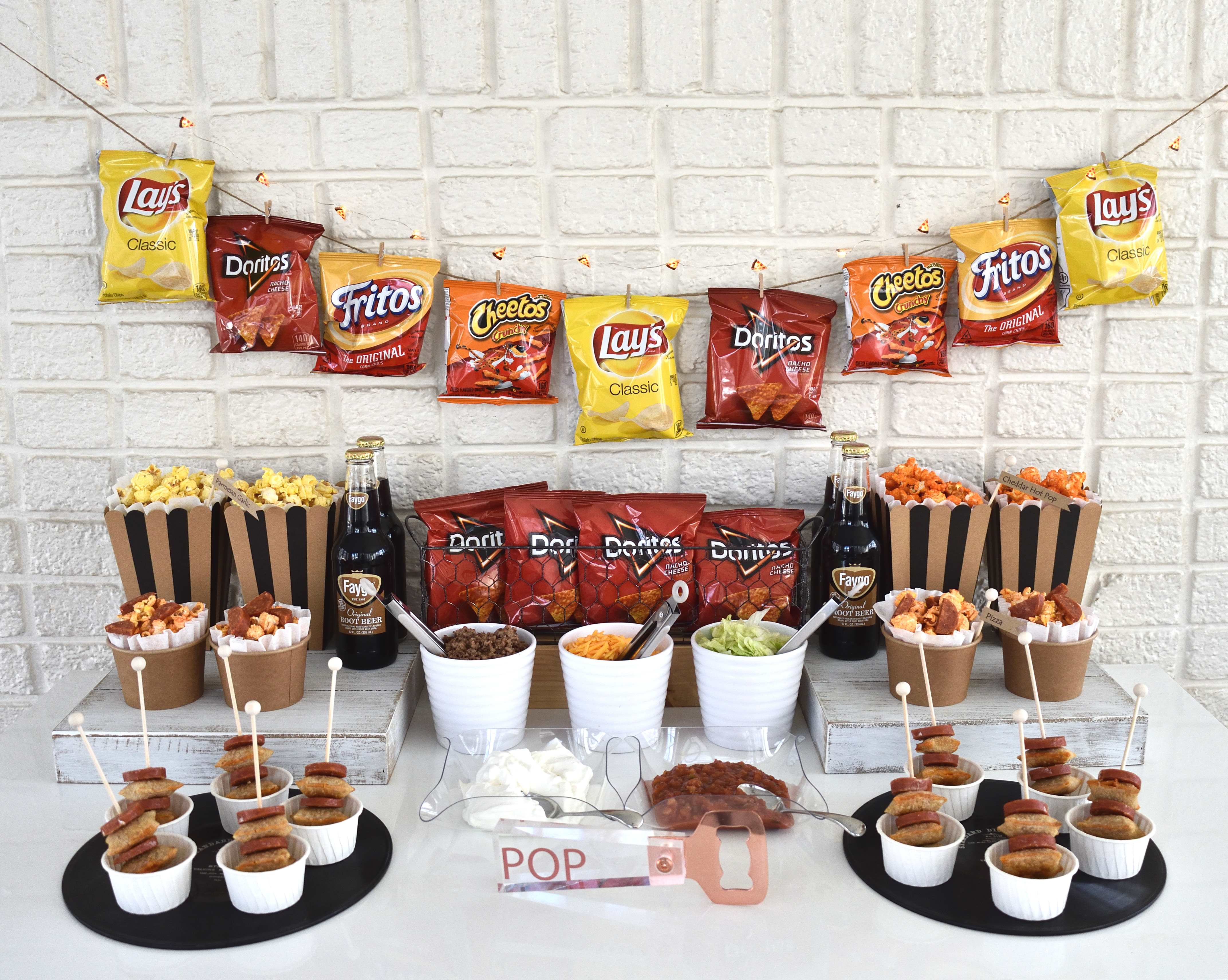 walking taco bar ideas