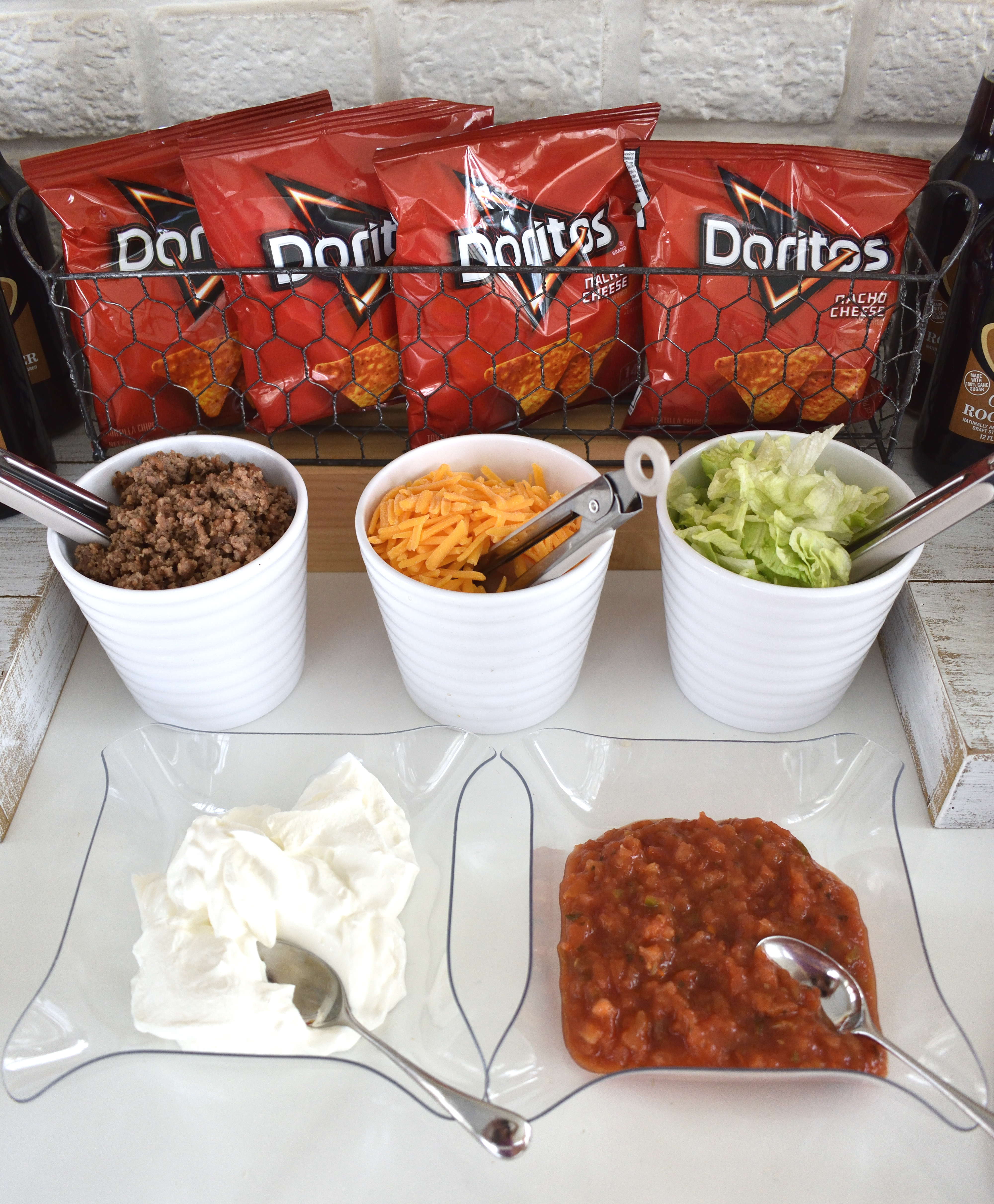 walking taco bar ideas