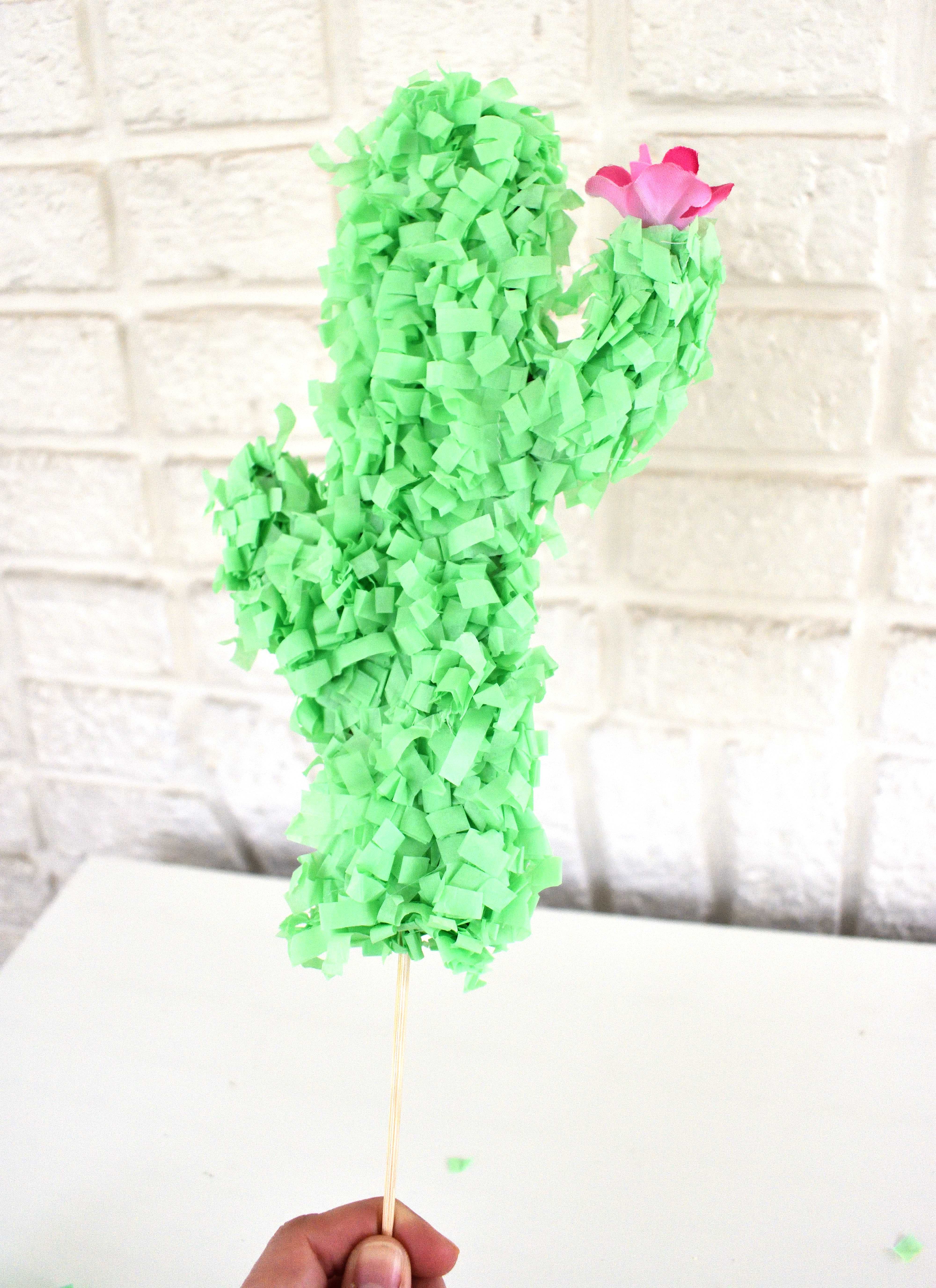 cactus cake topper