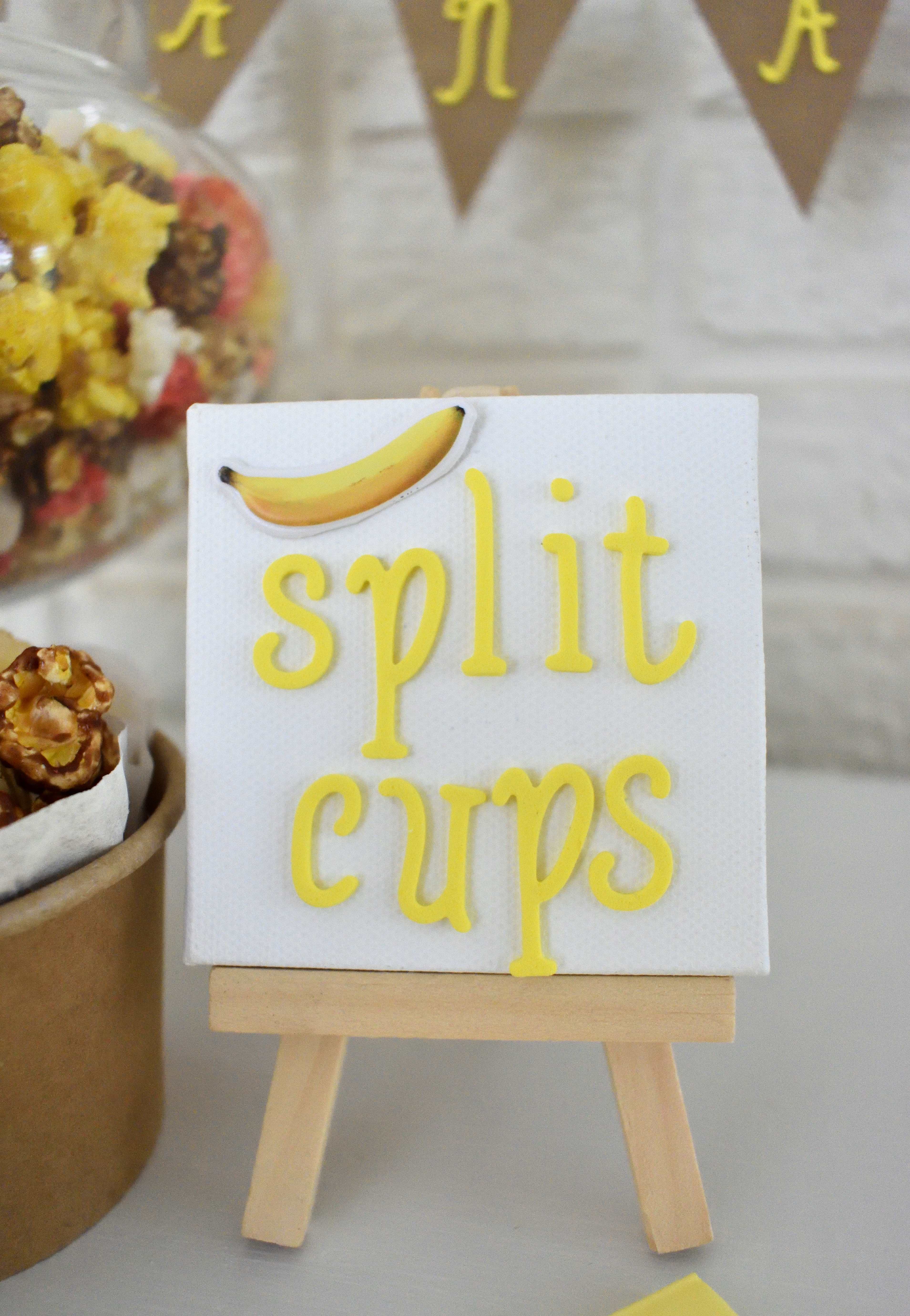 banana split ideas