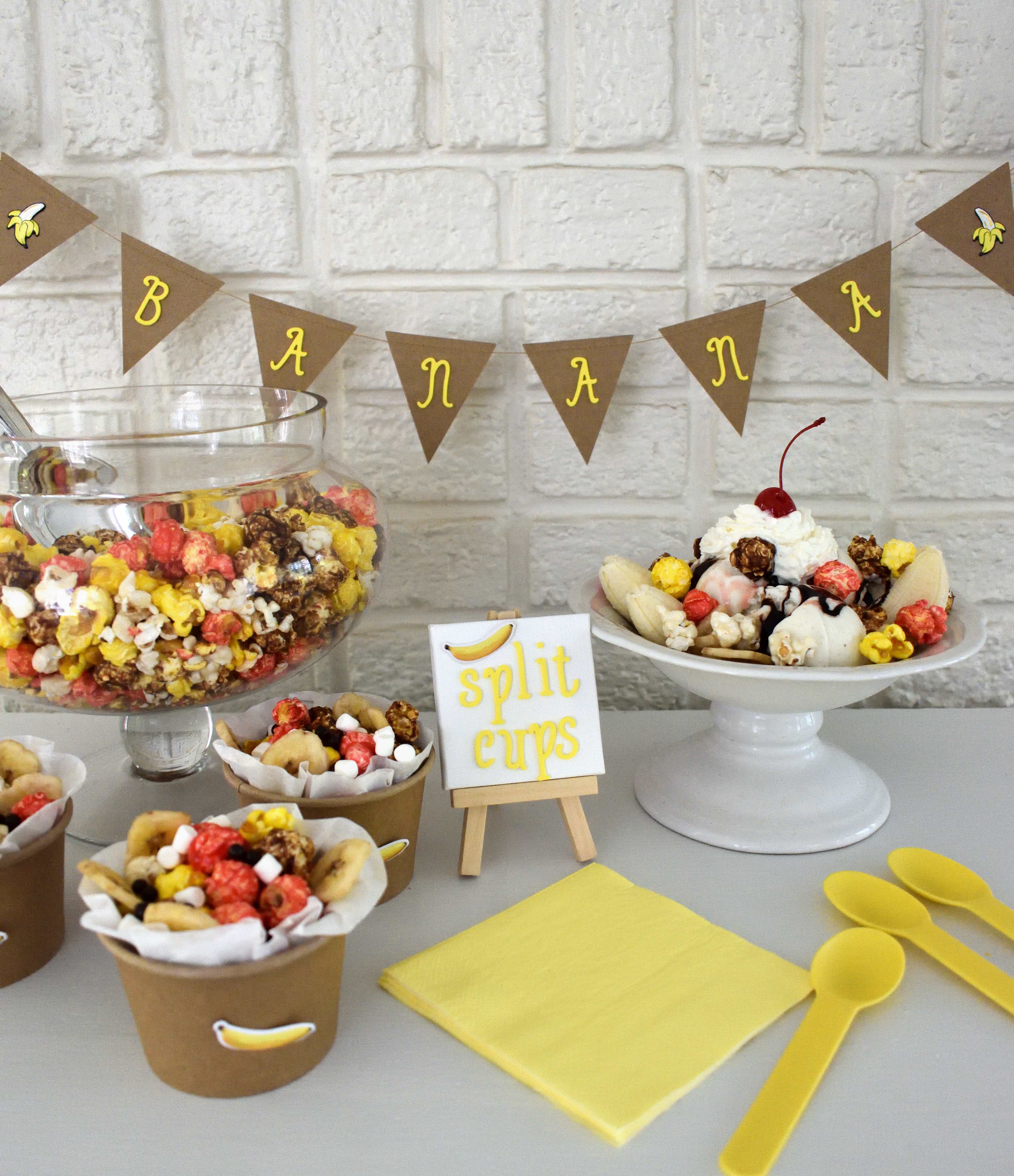 banana split ideas