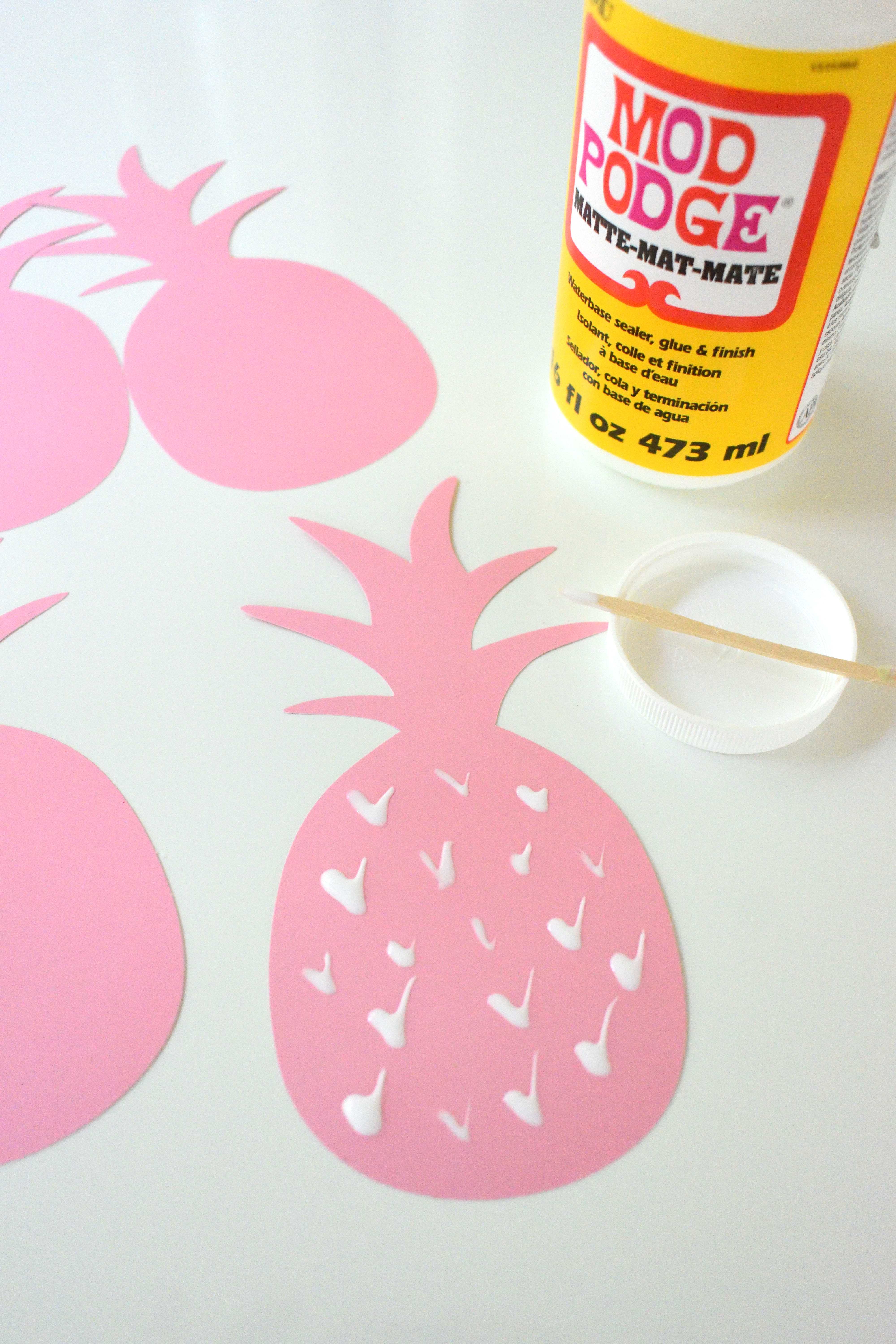 Pineapple DIY banner