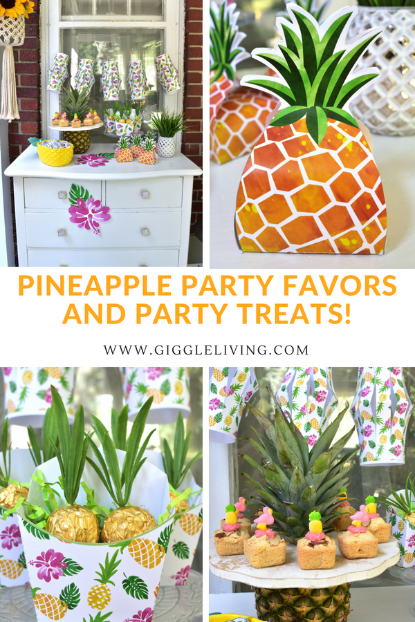 pineapple party favors