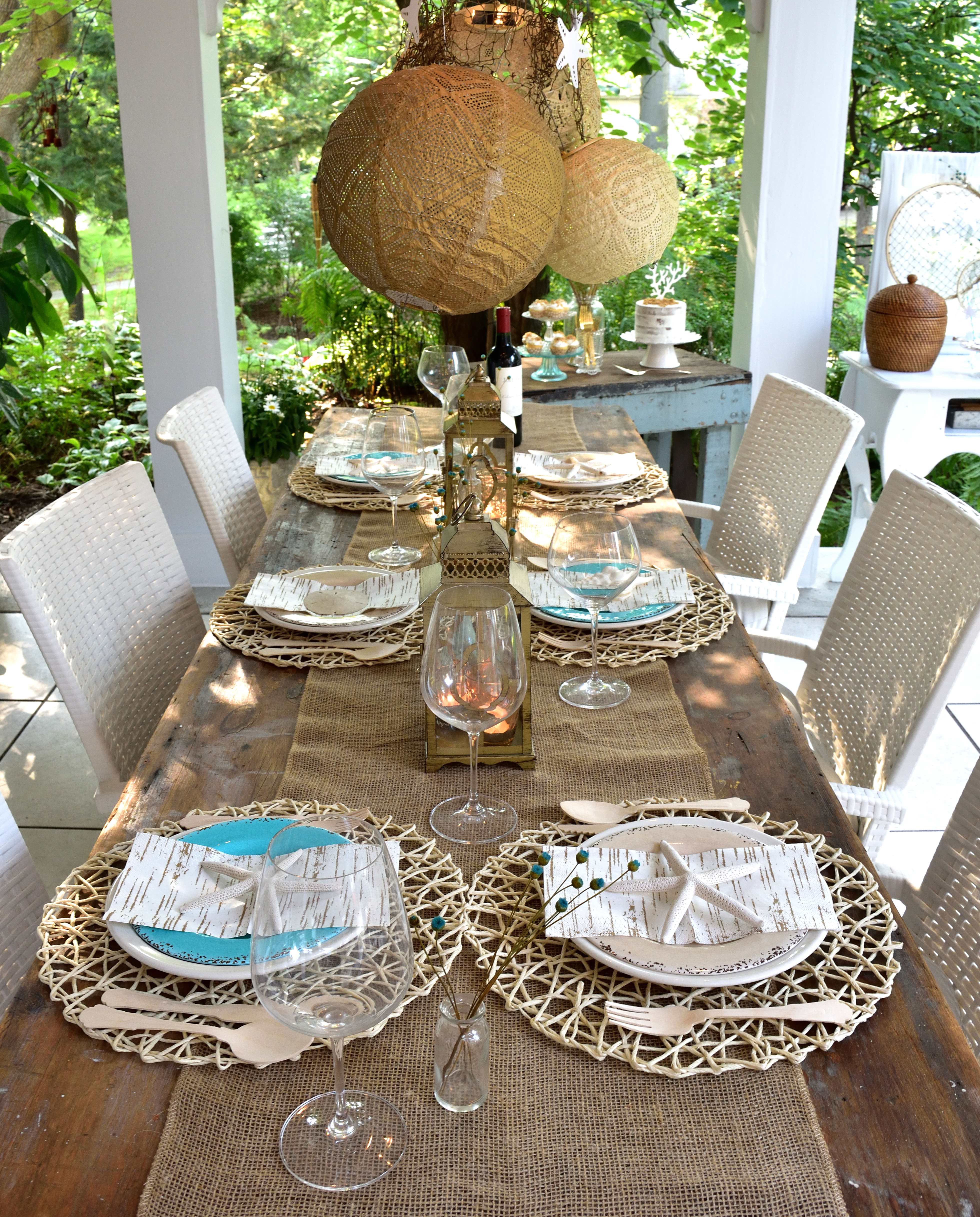 seaside dinner party ideas