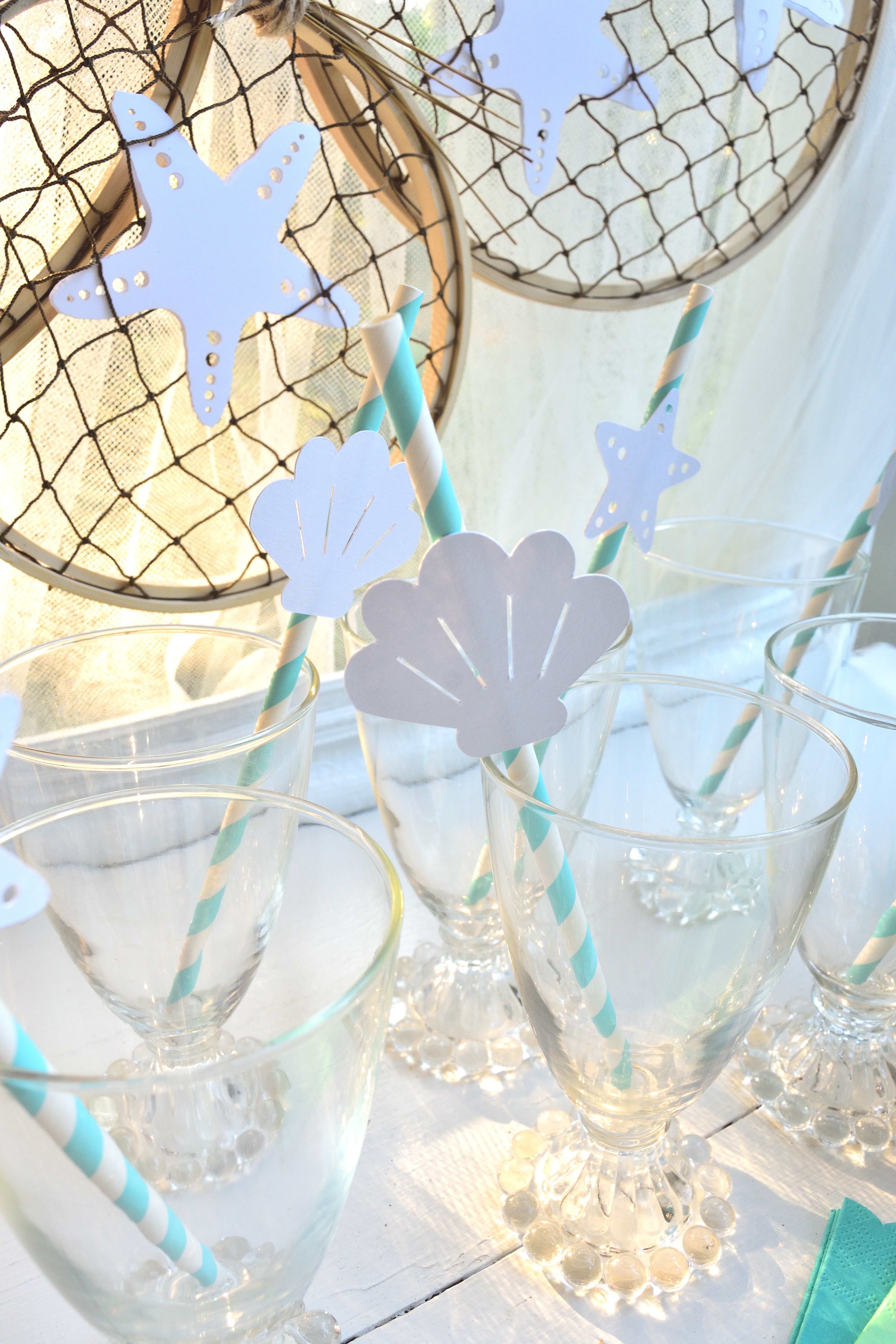 seaside dinner party decorations
