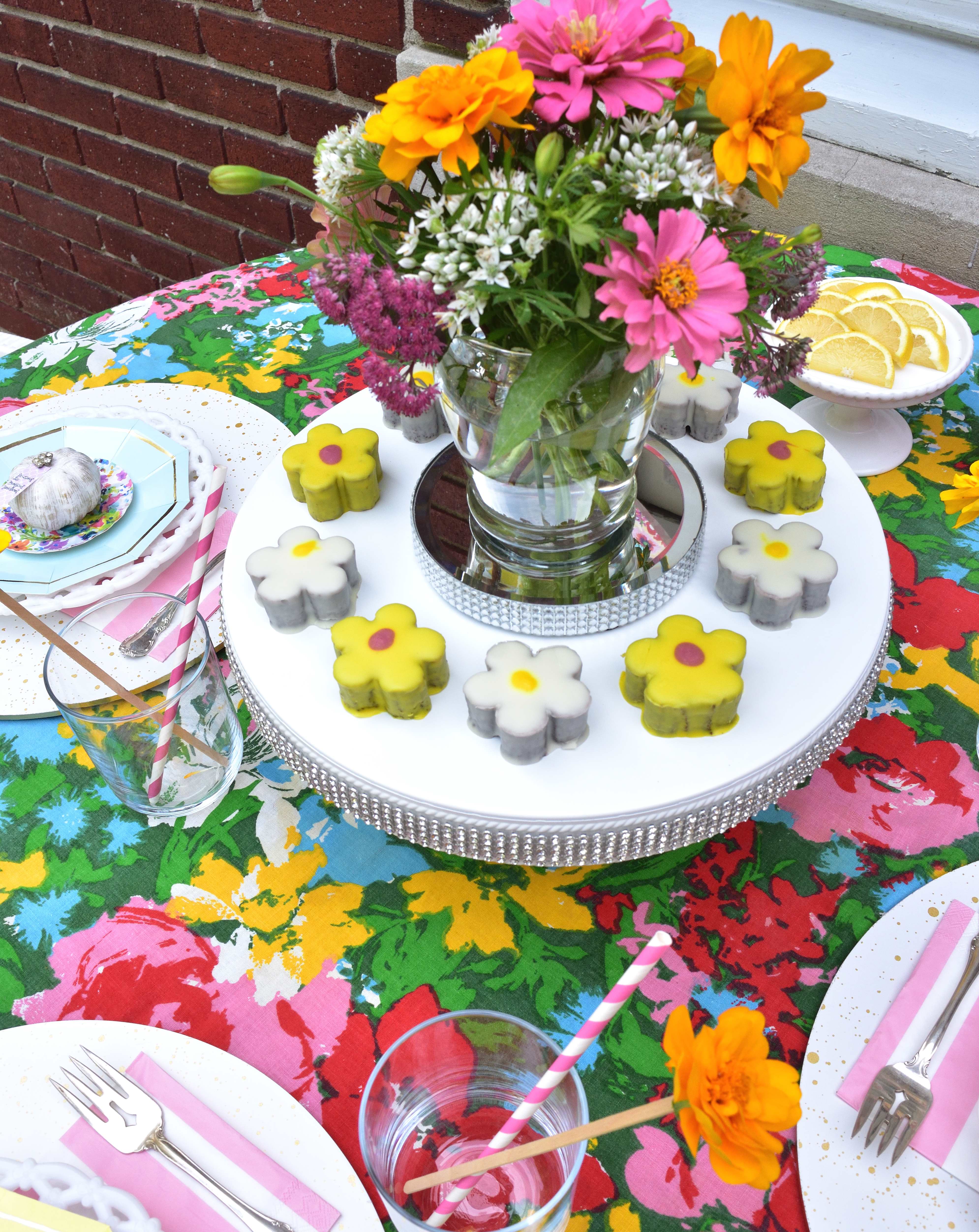 colorful fall table