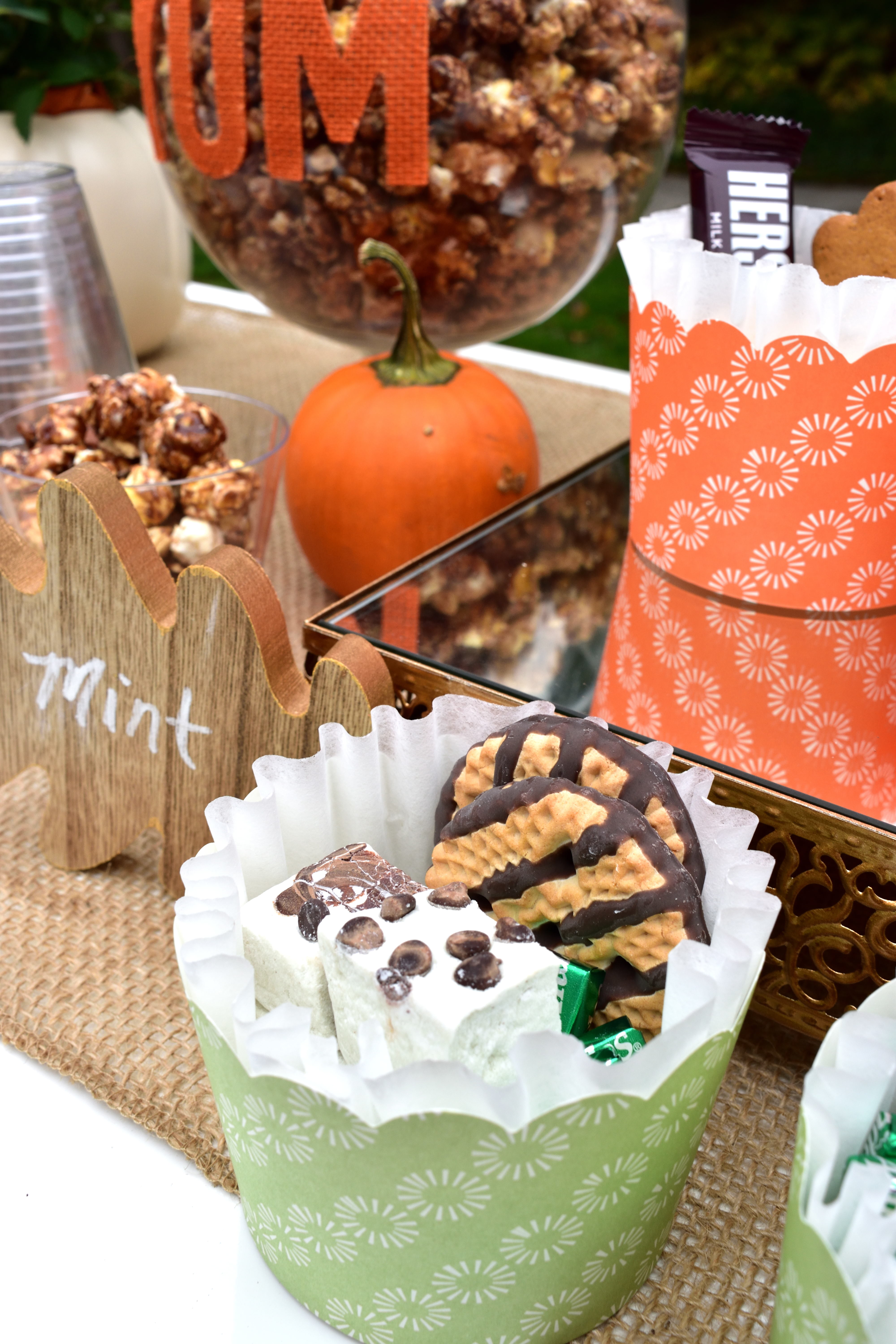 fall s'mores bar