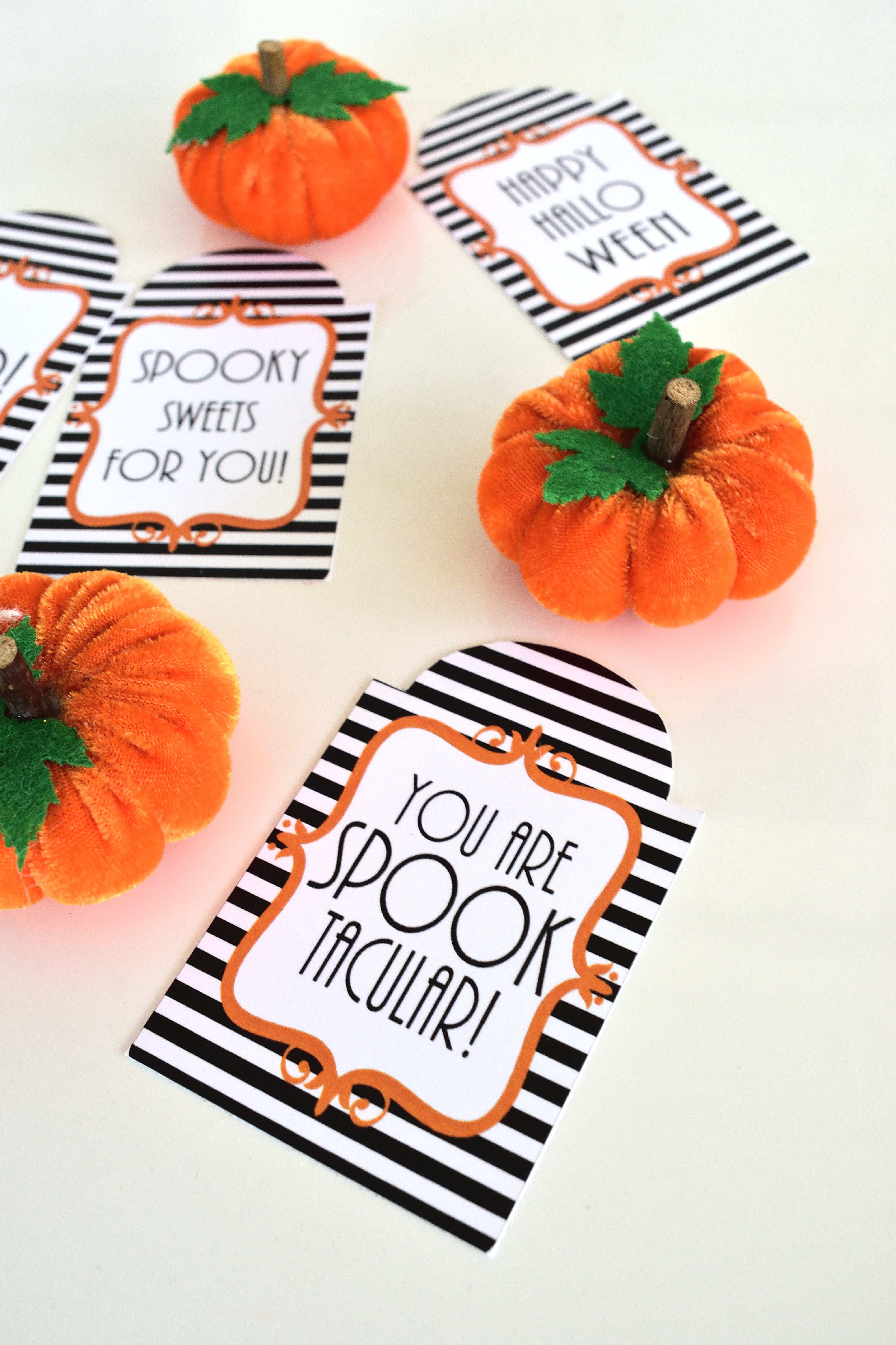 Halloween favor ideas party printables