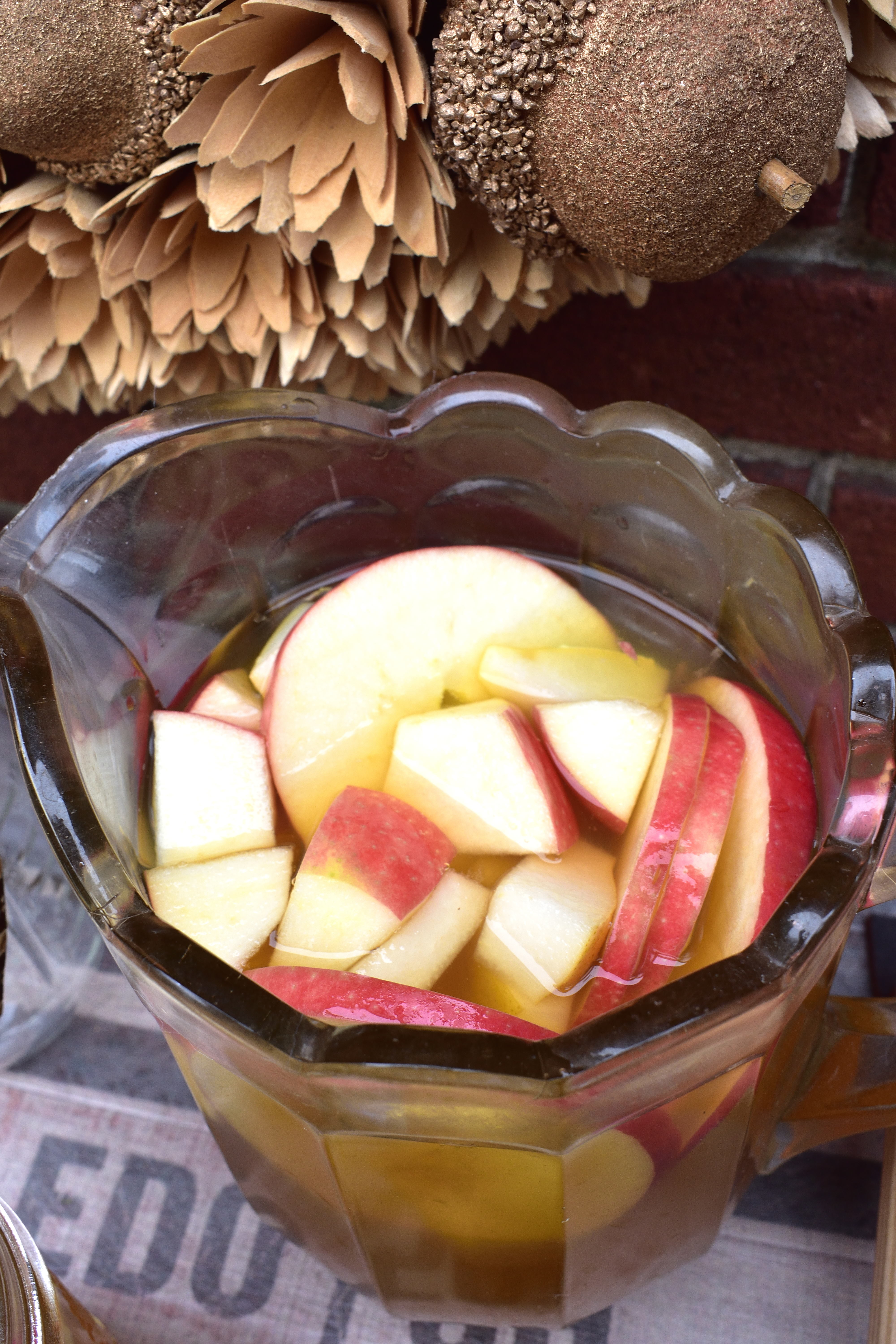 apple cider sangria