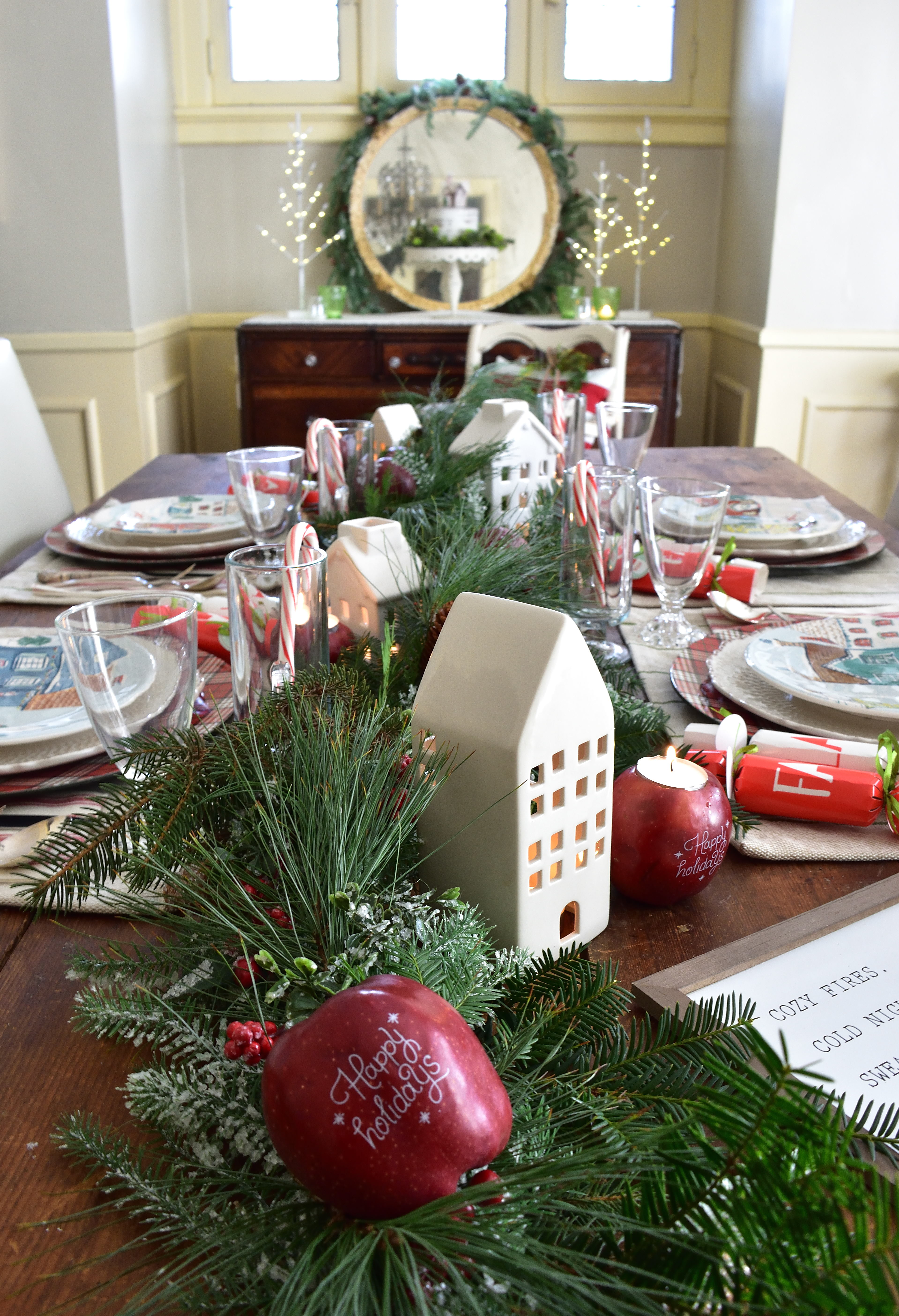 Christmas tabletop