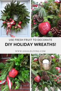 DIY holiday wreaths