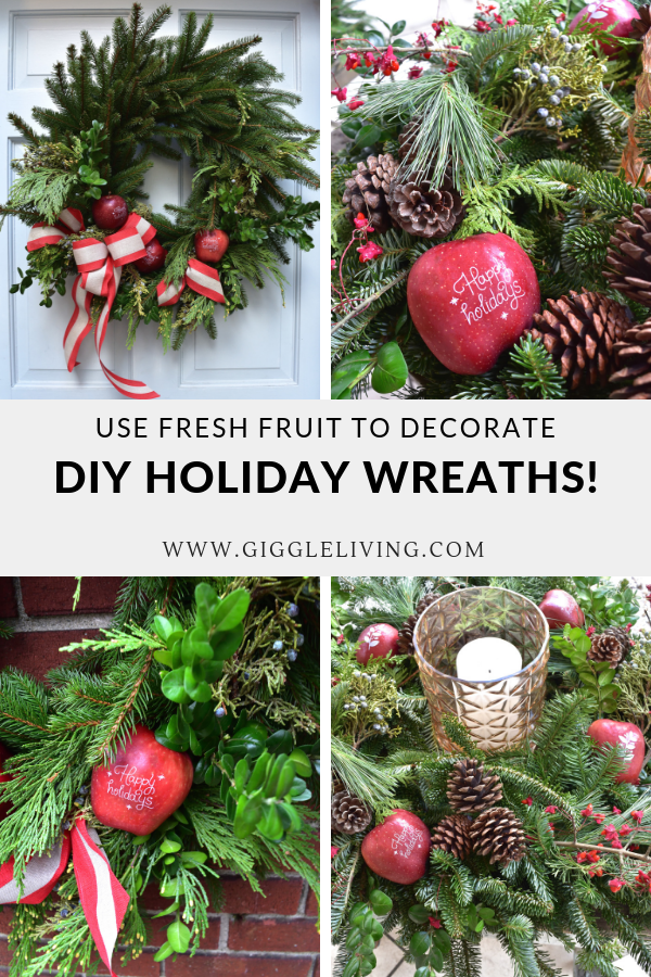 DIY holiday wreaths