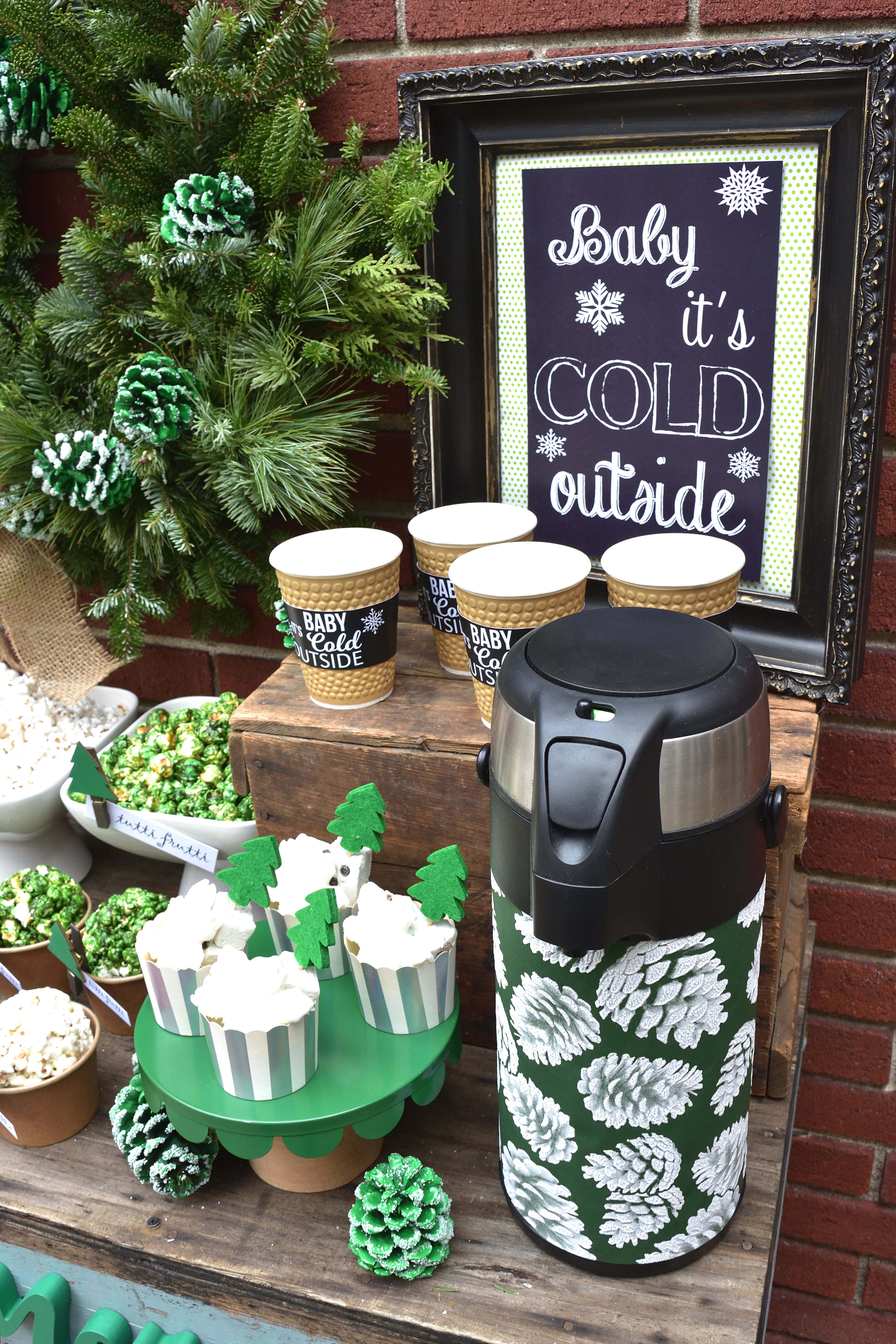 hot cocoa stand