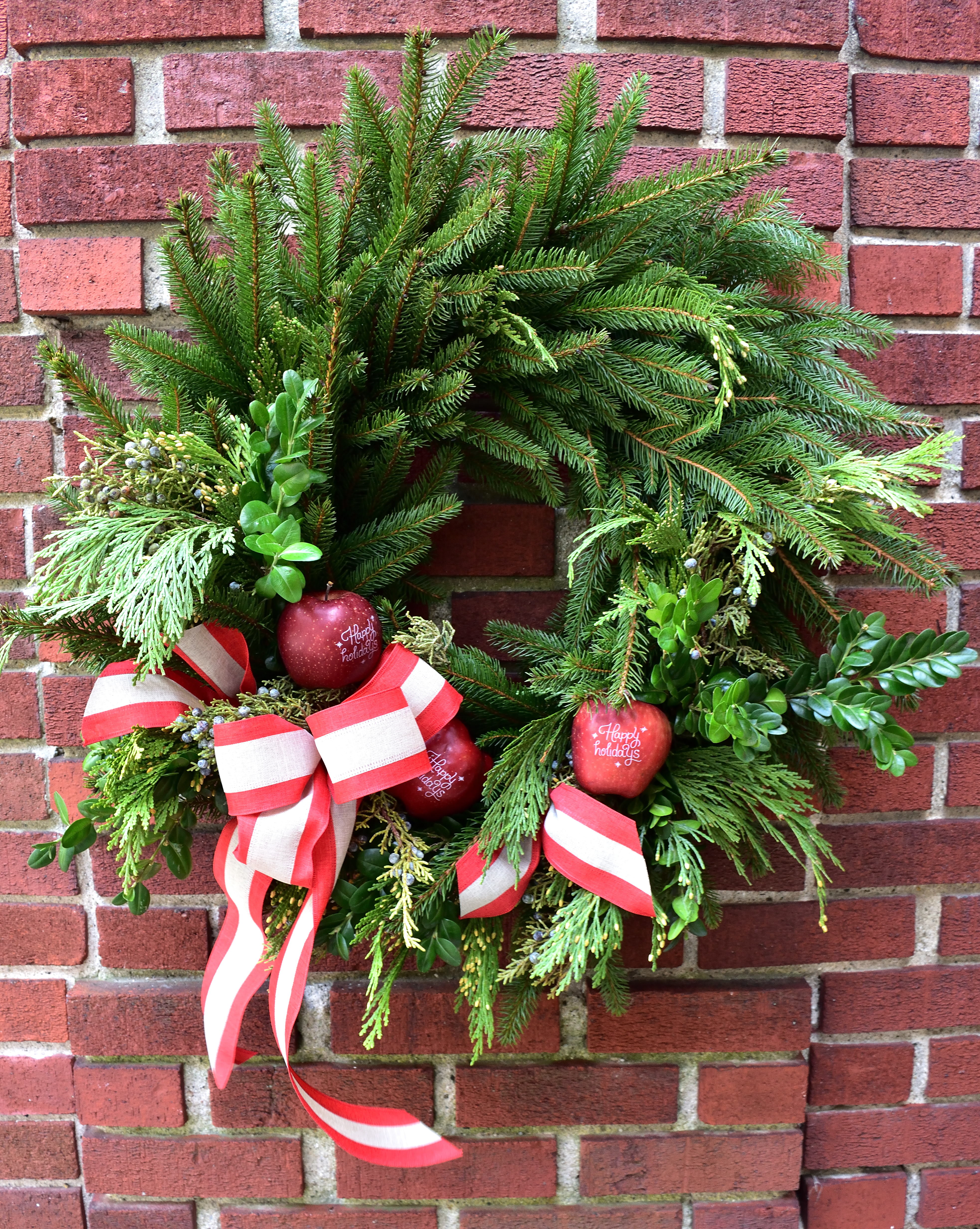 holiday wreath diy