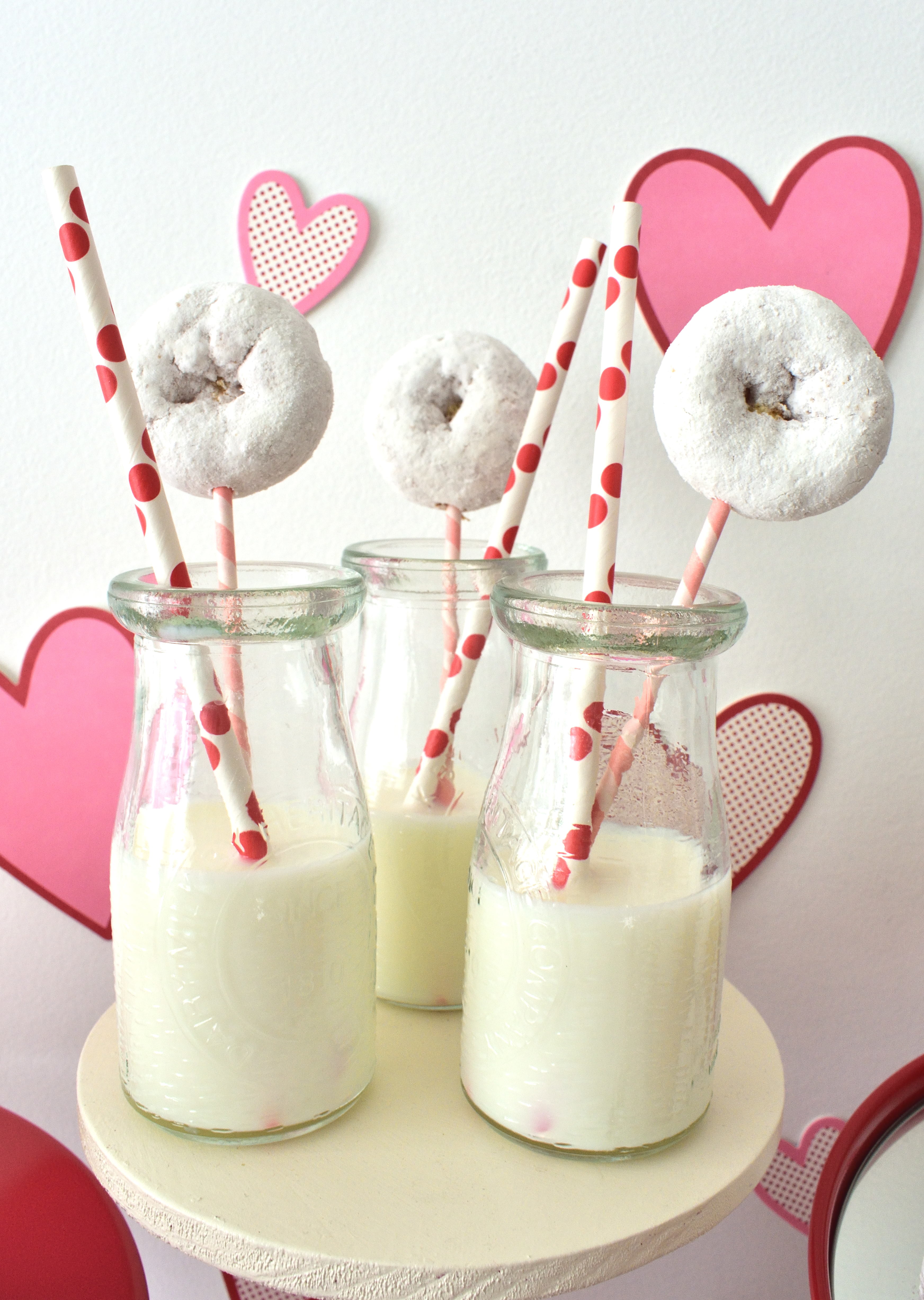 doughnut valentine treats