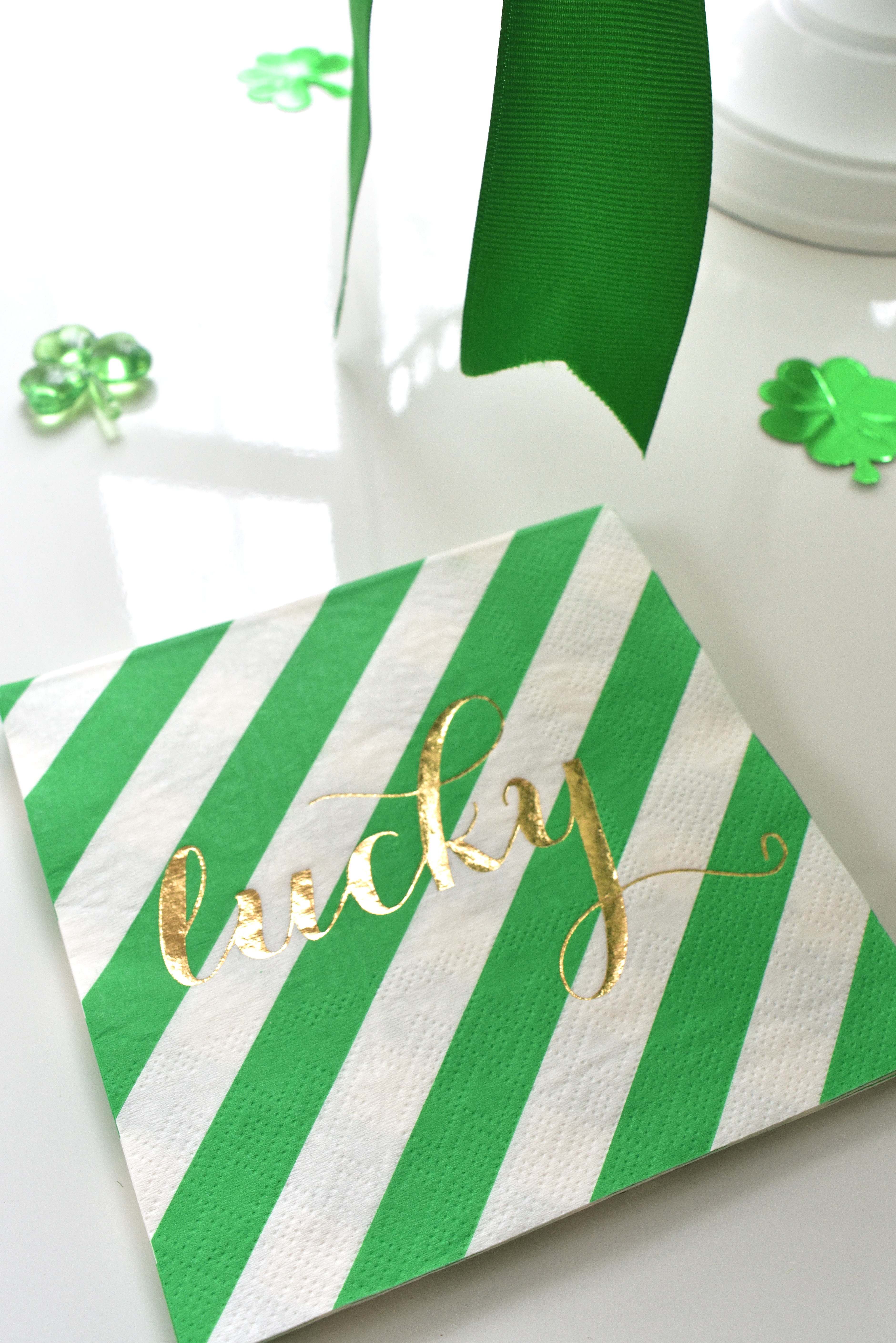 St. Patrick's Day napkins