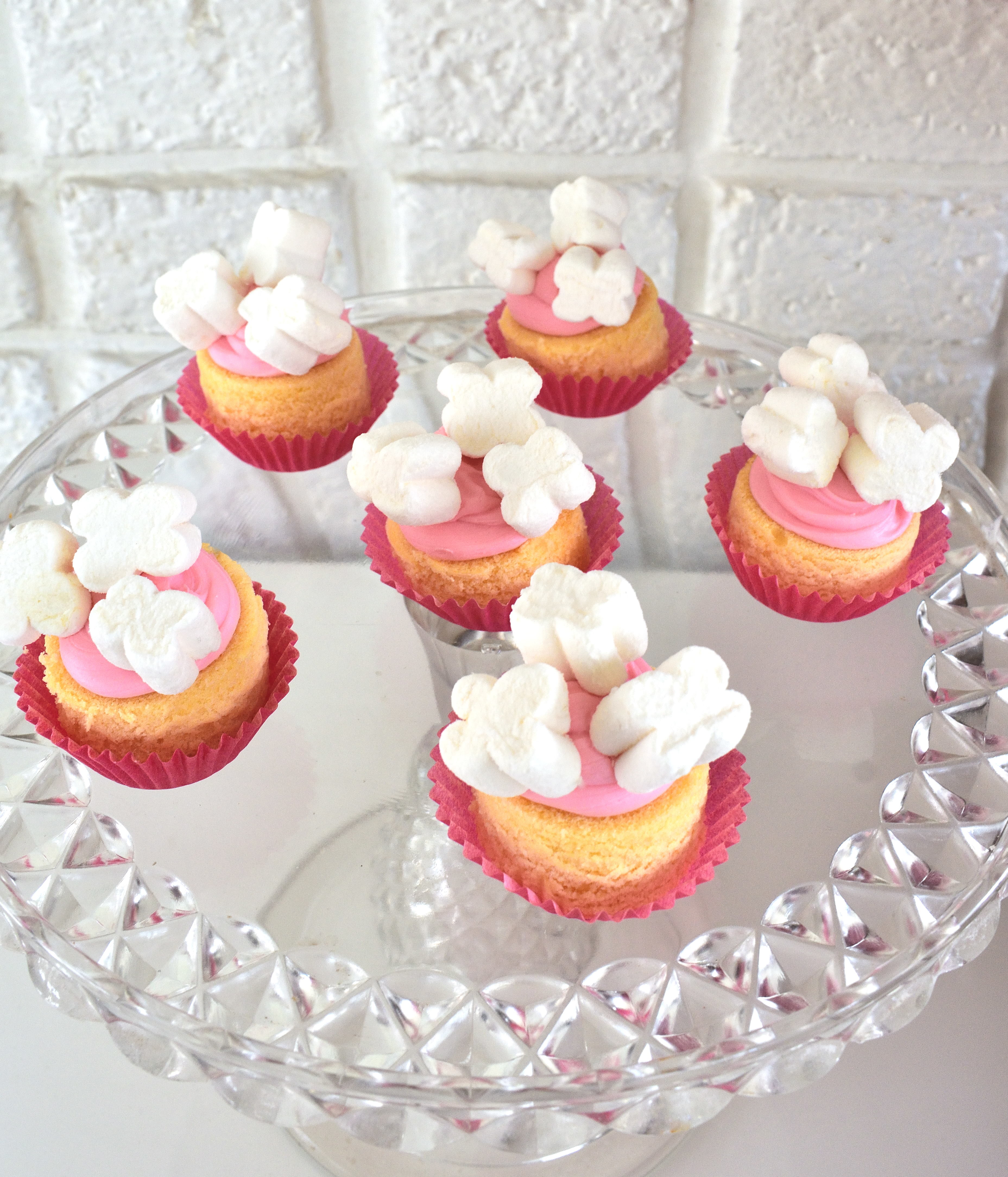 popcorn cupcakes