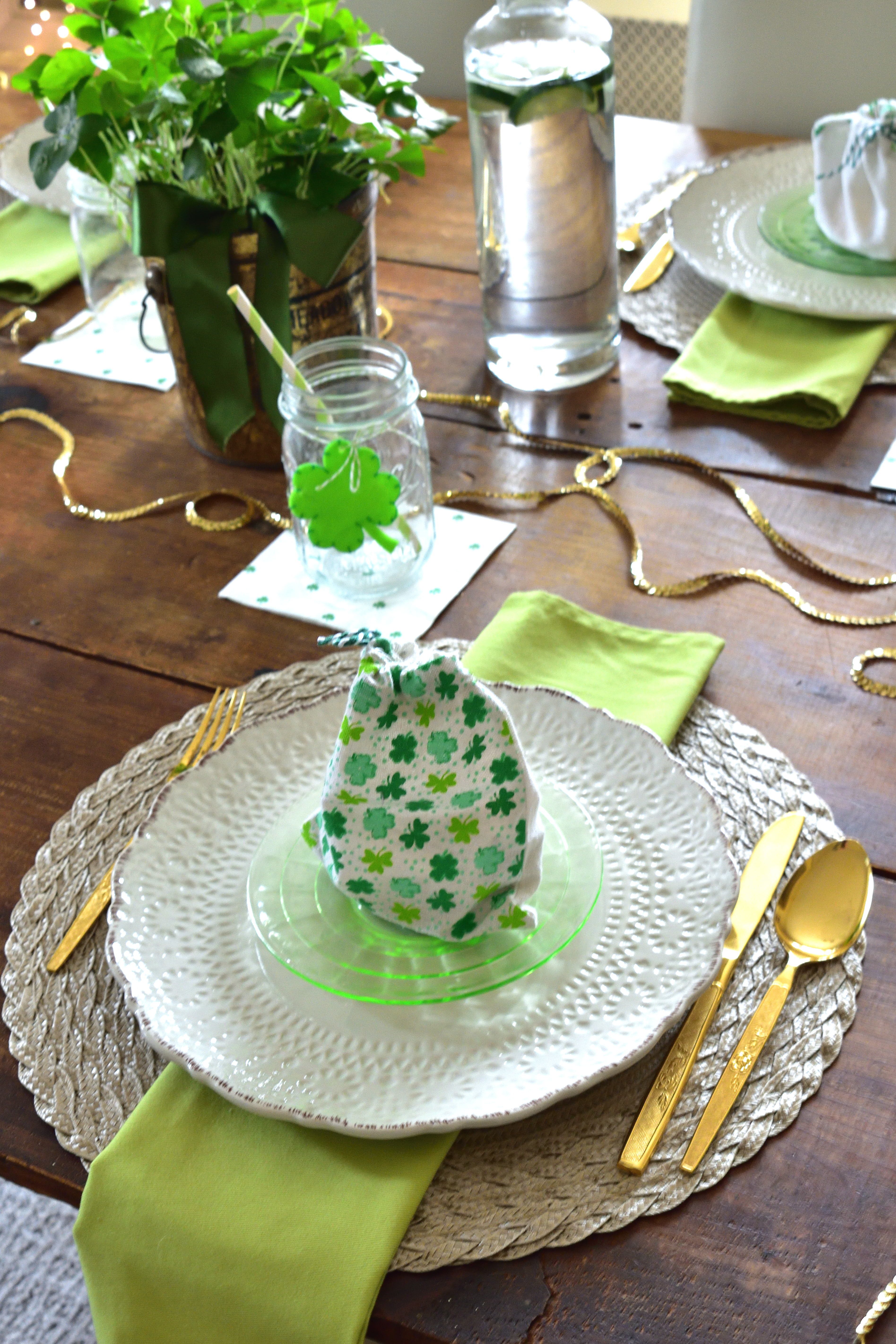 St. Paddy's Day table